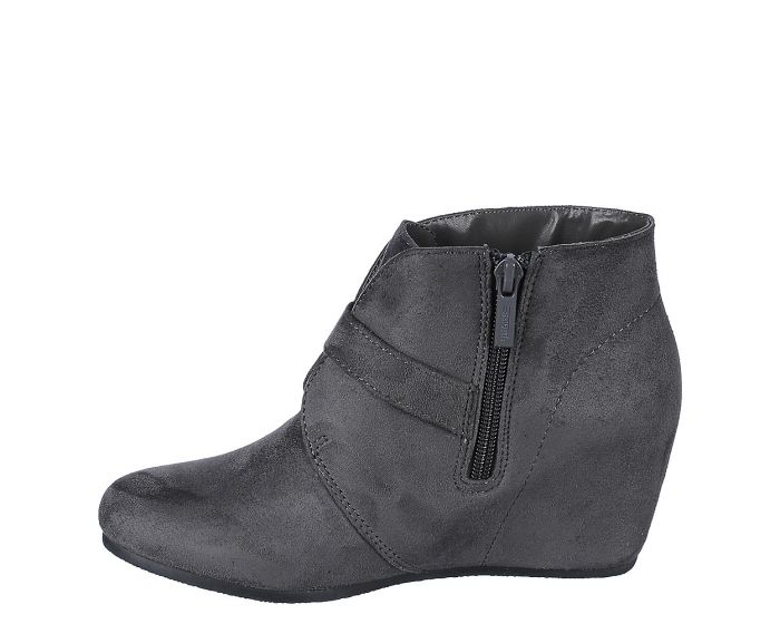 SHIEKH Women S Ankle Bootie Tryout S FD TRYOUT S CHARCOAL Shiekh