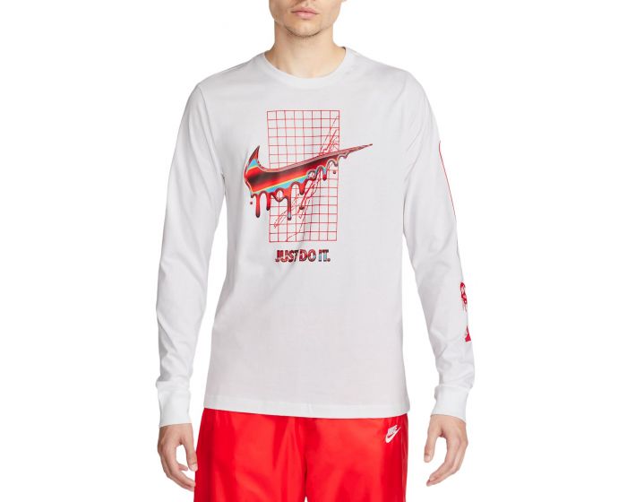 NIKE Sportswear Long Sleeve T Shirt Heatwave DR8074 100 Shiekh