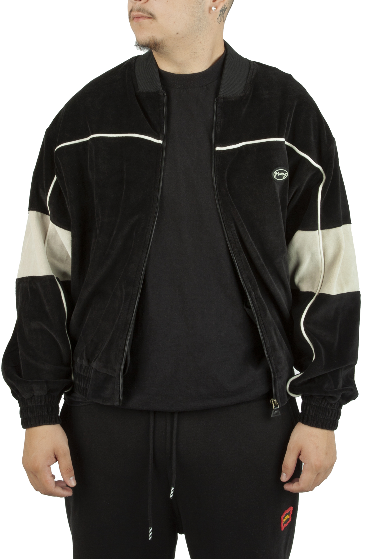 GRIMEY IAM Velvet Track Jacket GTJ178 - Shiekh