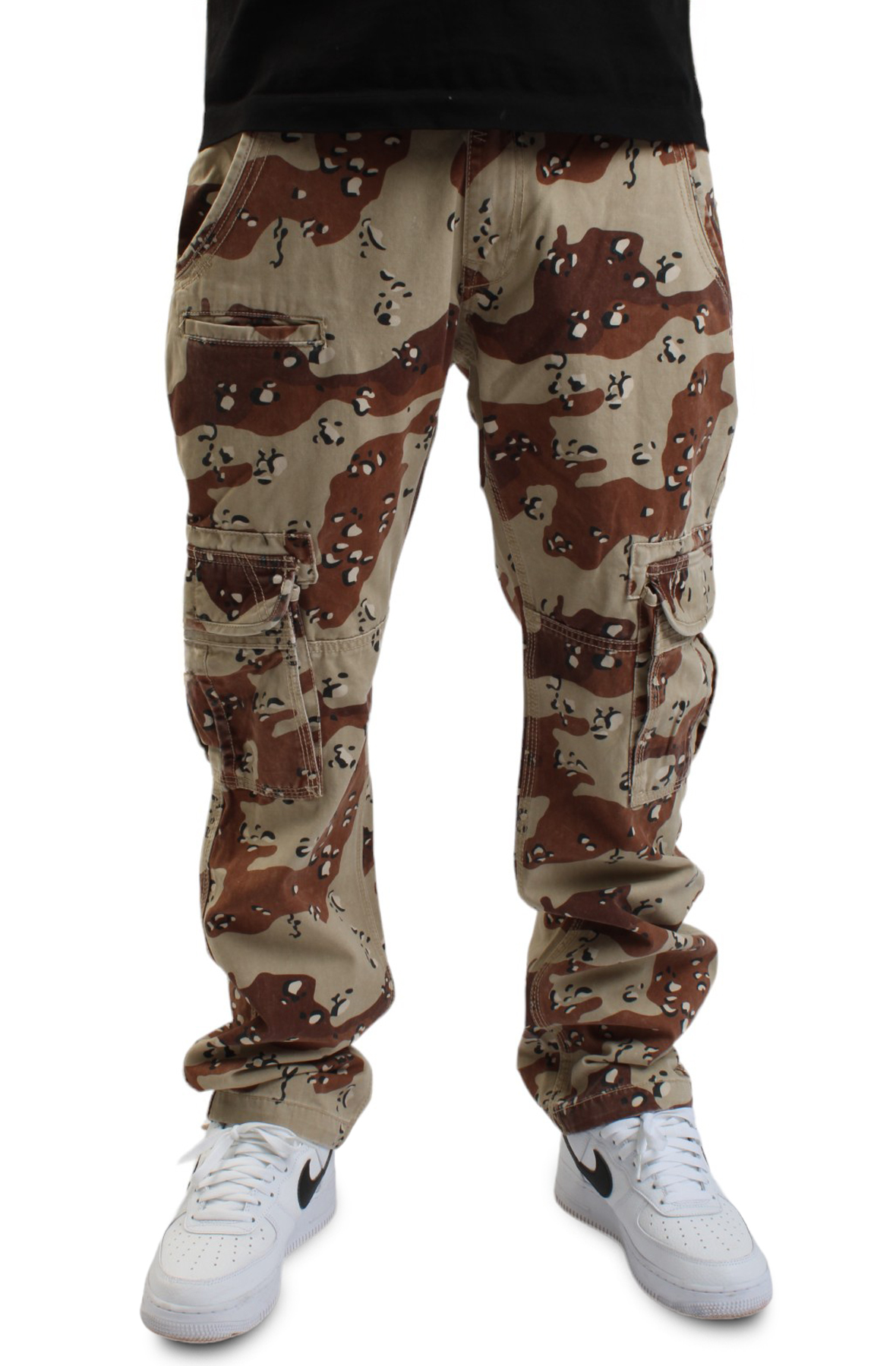 Sean Relaxed Fit Pants Desert Camo