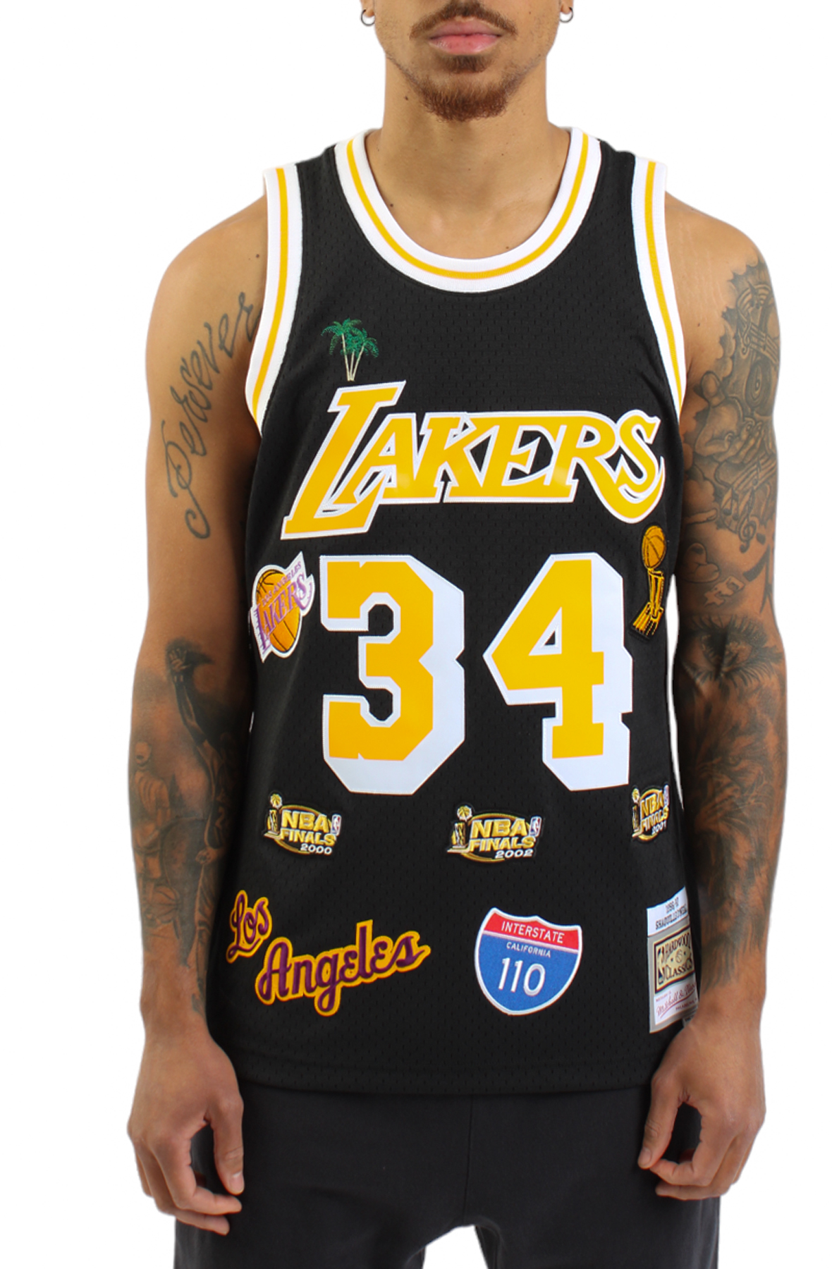 MITCHELL AND NESS Los Angeles Lakers Shaquille O'Neal 1996 Jersey