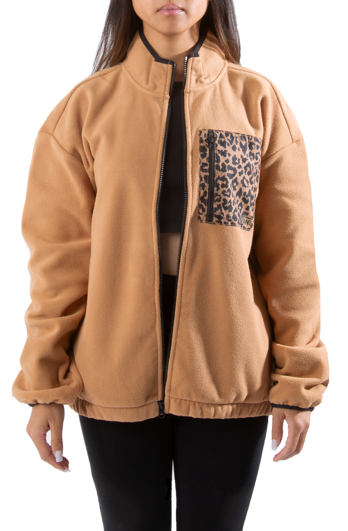 VANS Quinn Mock Zip Jacket VN0A5LITGWT - Shiekh