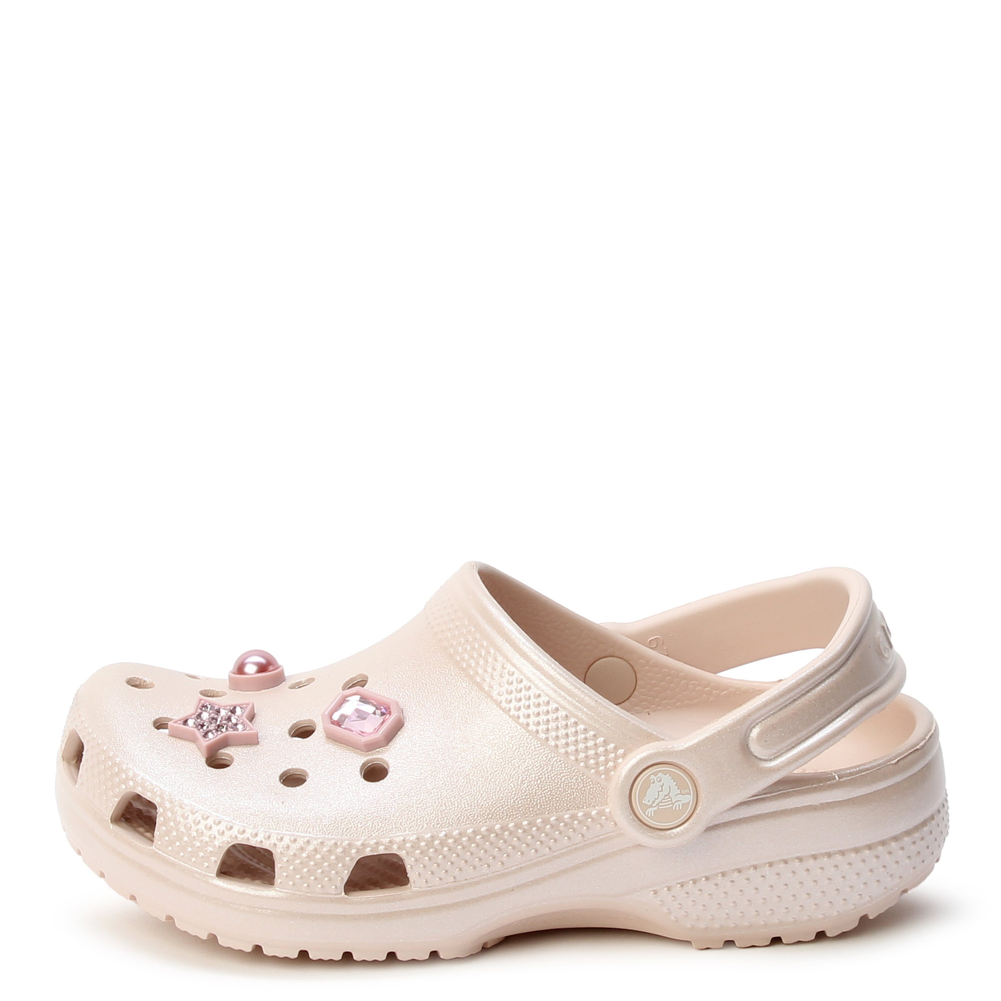 新しい到着 Grade-School CROCS Shimmer 209928-6UR Clog Classic Gemstone テープ・マスキングテープ