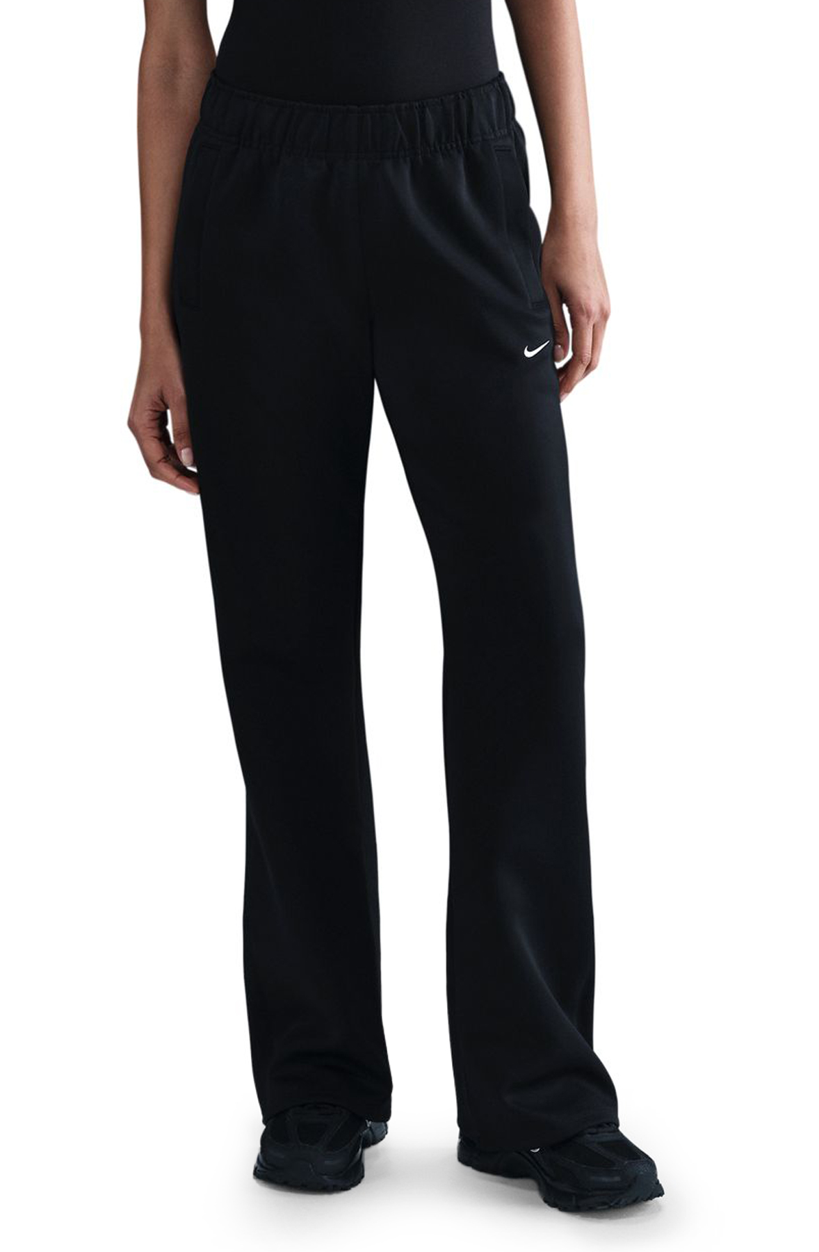 NIKE Sportswear Windrunner Mid-Rise Slim Knit Pants HJ1016 010