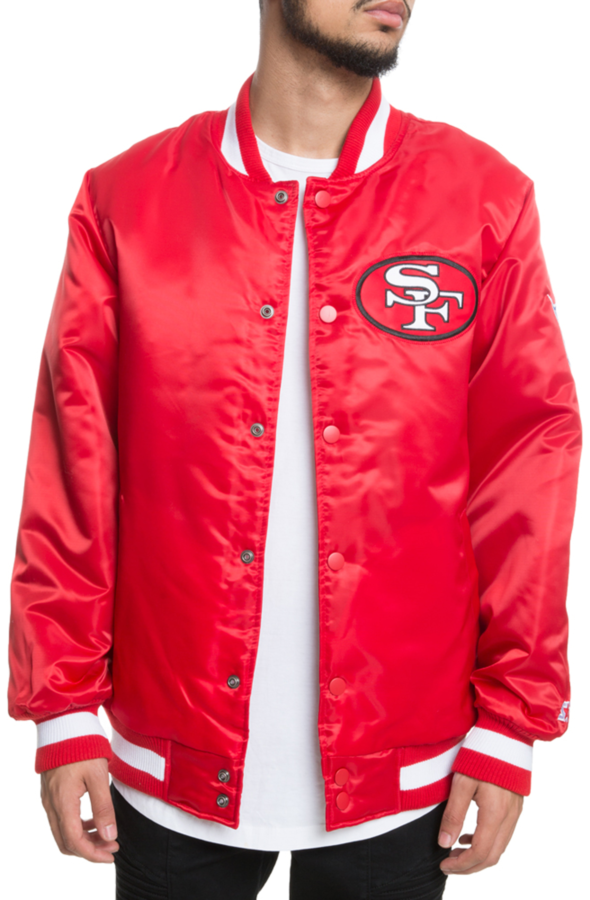 SAN FRANCISCO 49ERS TRACK JACKET LA200957 SNF