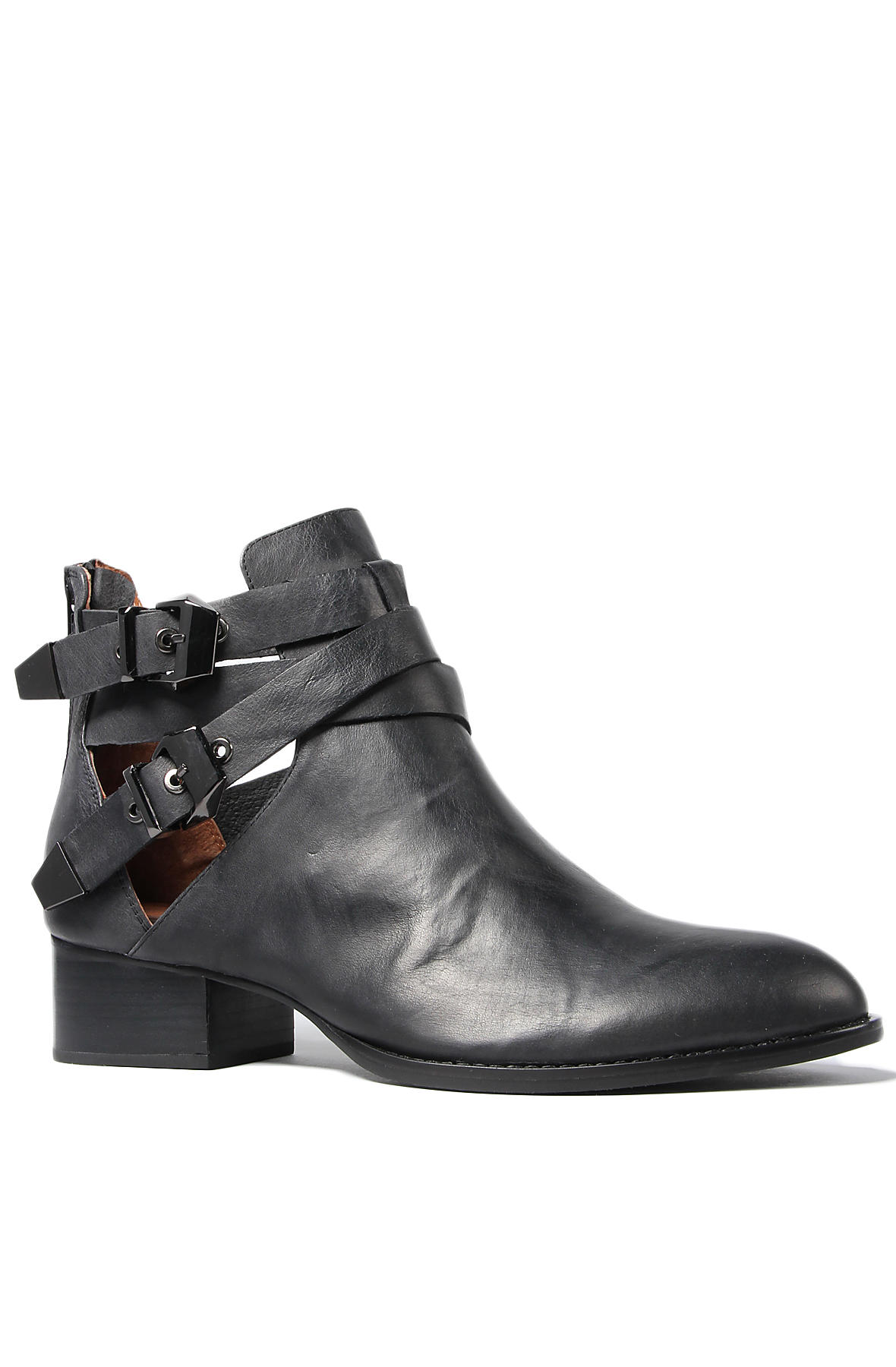 JEFFREY CAMPBELL The Everly Boot in EVERLY-BLK Shiekh