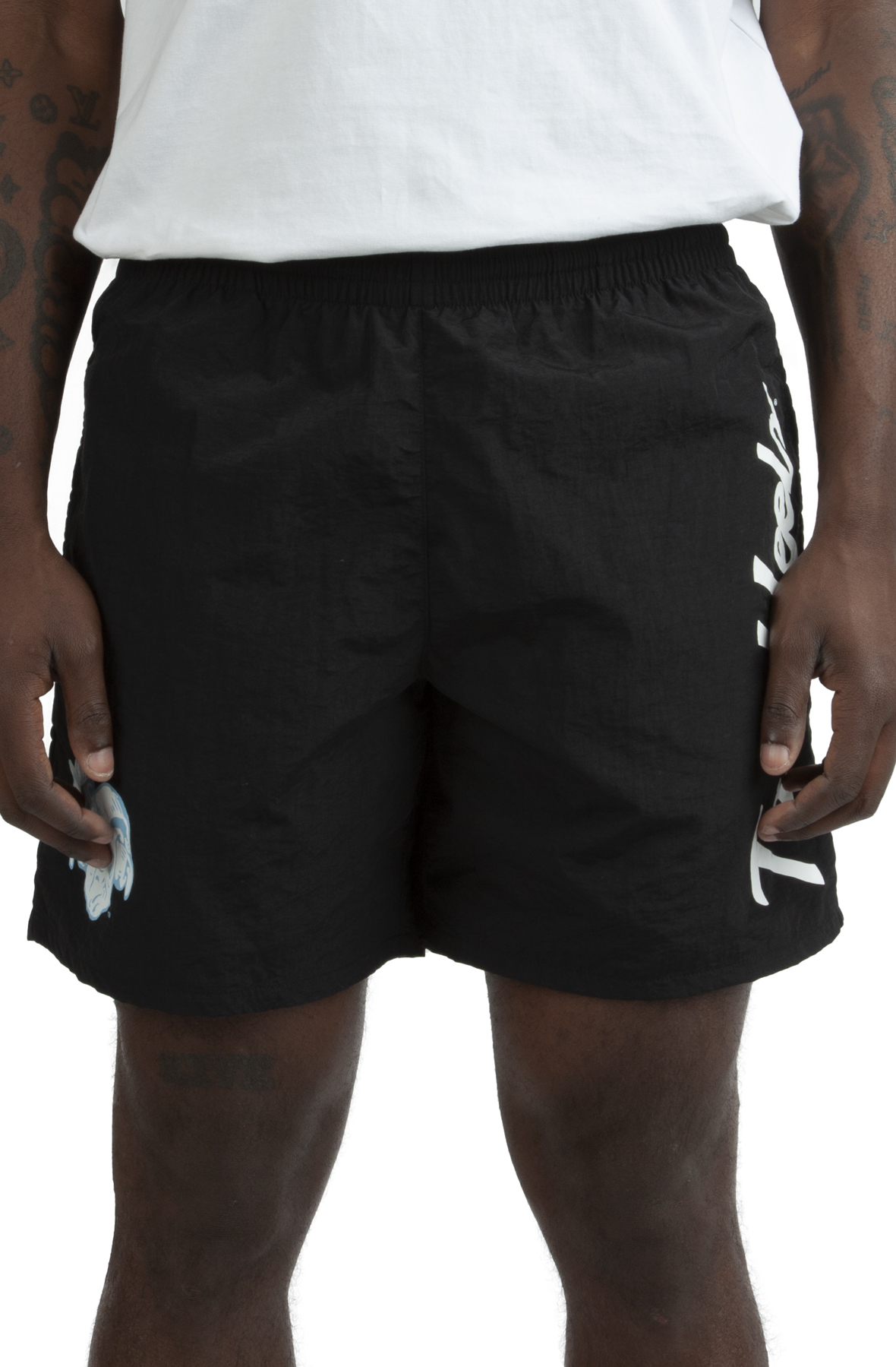 Shop Mitchell & Ness Memphis Grizzlies Team Nylon Shorts  PSHR5522-VGRYYPPPBKTL multi