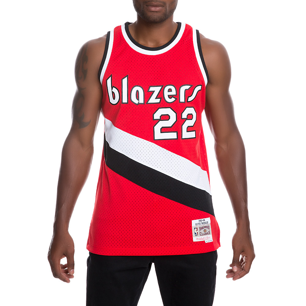 Lids Clyde Drexler Portland Trail Blazers Mitchell Ness