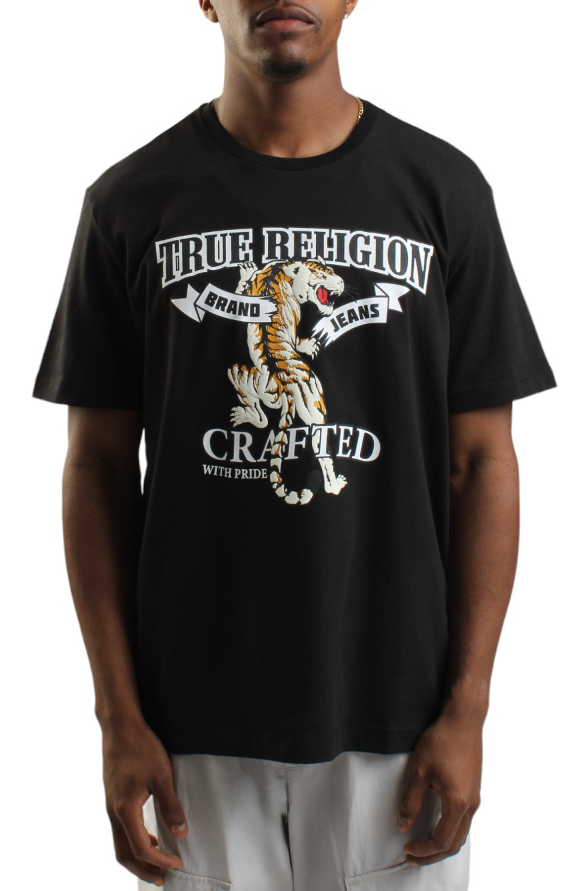 True Religion Tiger T-Shirt Black