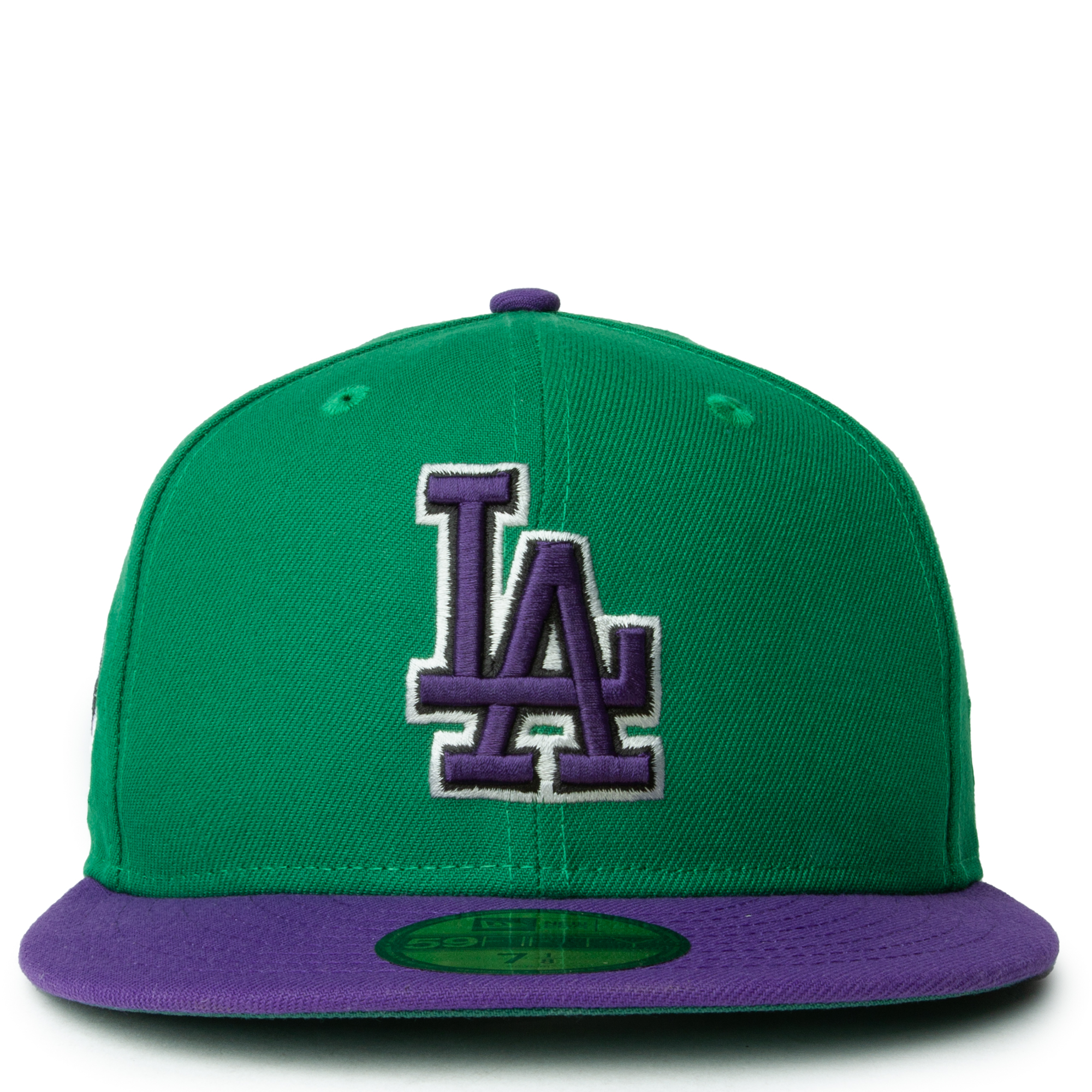 Los Angeles Dodgers 59Fifty Fitted Hat - Chrome White / Purple – Prociety