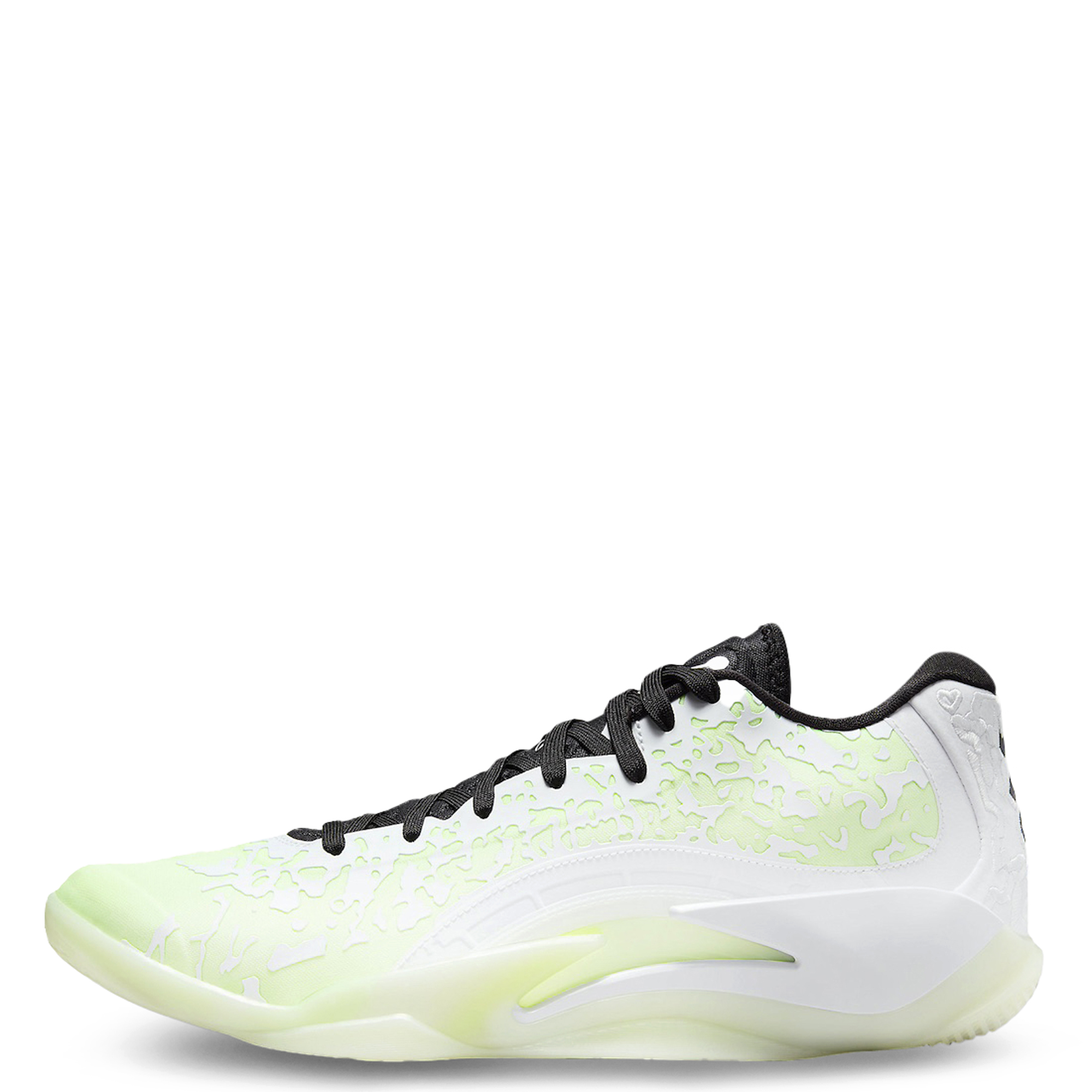 シューズ(男性用) Jordan Zion 3 White Black Barely Volt JORDAN Zion 3 DR0675 110 - Shiekh