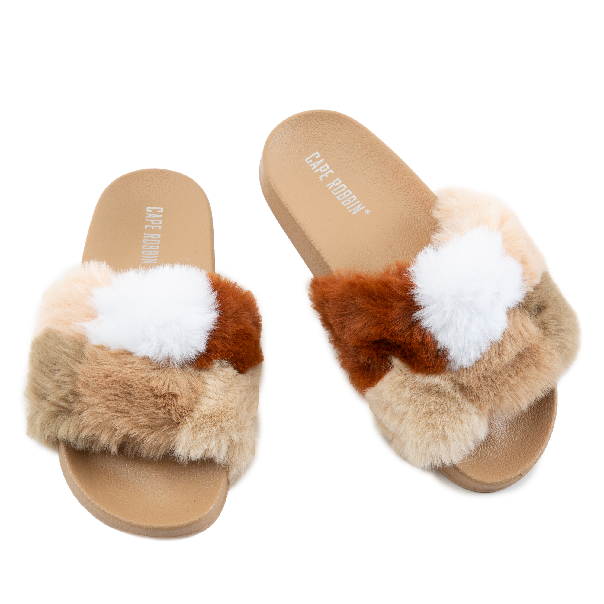 Cape robbin deals fur sandals