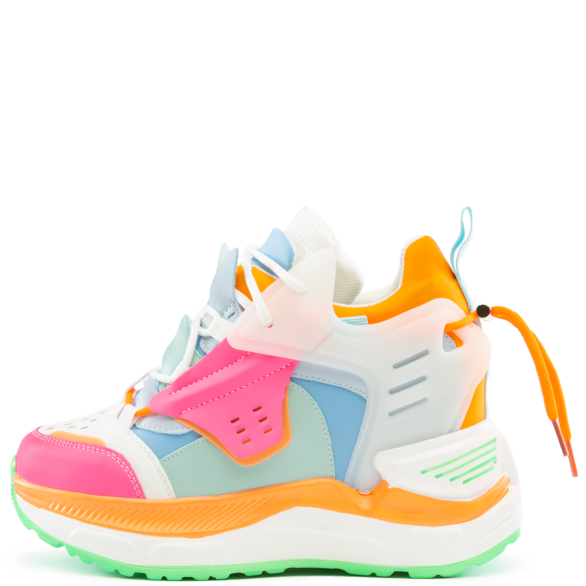 ANTHONY WANG Raisins-03 Platform Sneakers RAISINS-03-PINK - Shiekh