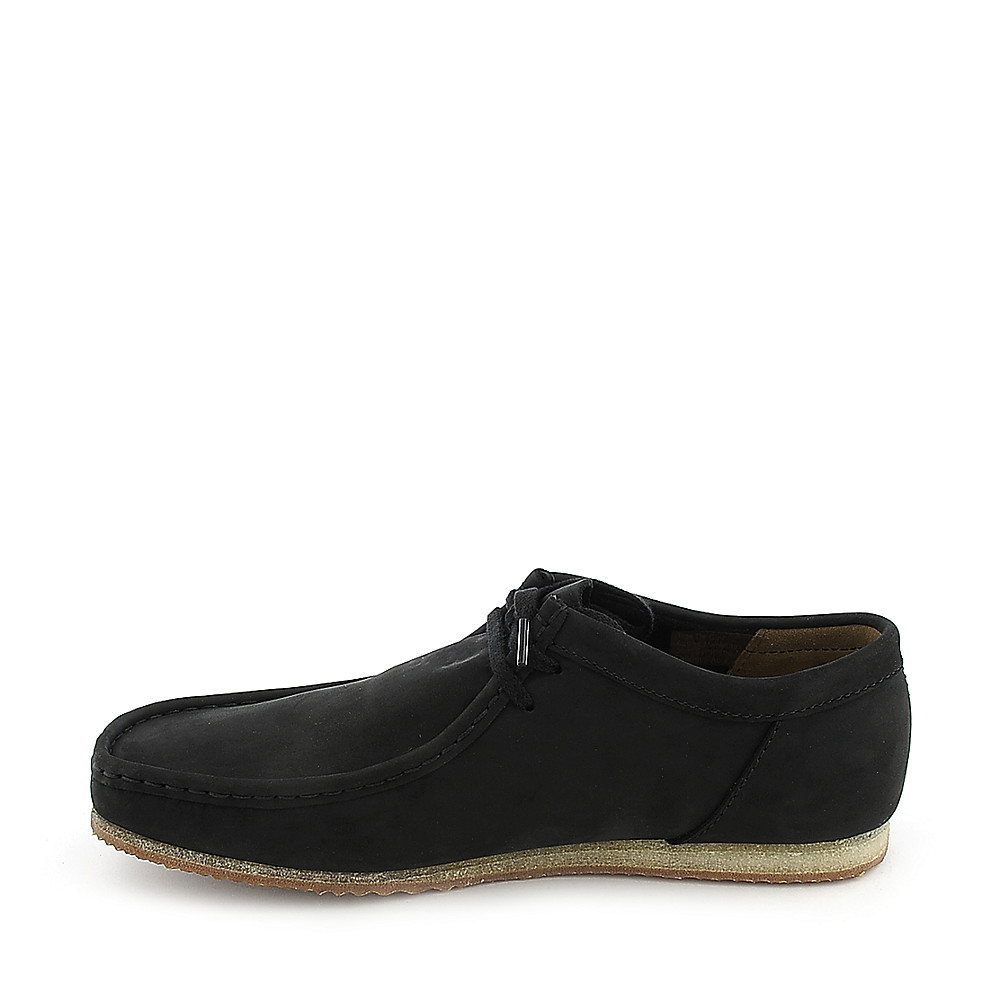 CLARKS Mens Wallabee Run 63550 BLACK Shiekh