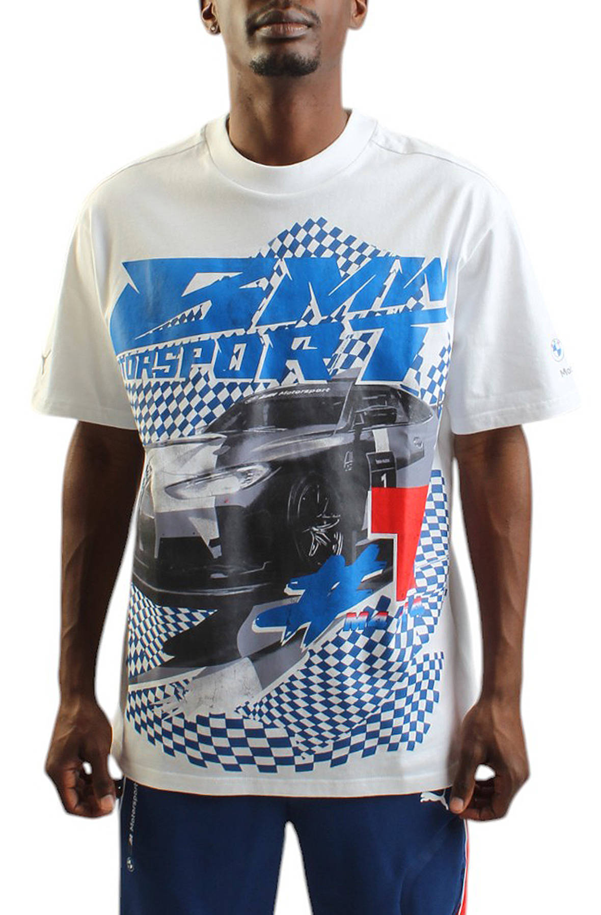 Tシャツ PUMA BMW MMS BIG GRAPHIC T-SHIRT 63118302 - Shiekh
