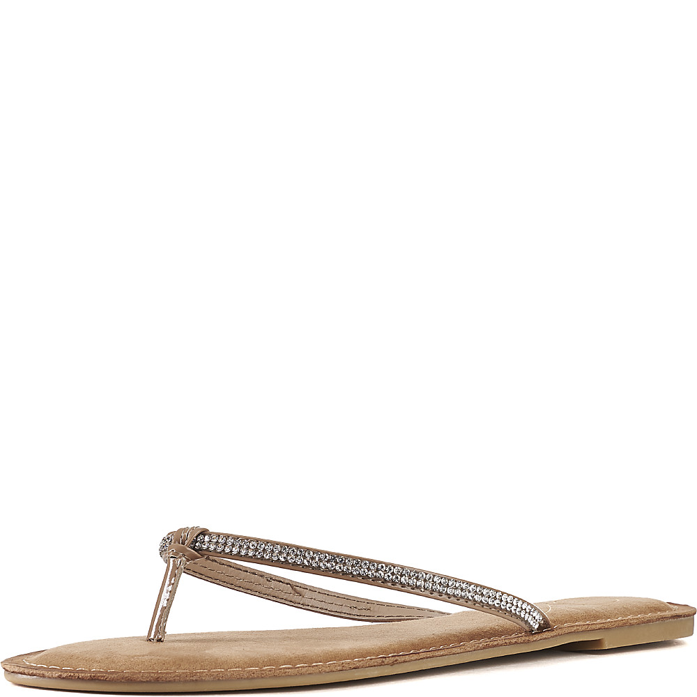 Women Tanaya-543 Thong Flip Flop Sandal Sandals 5.5 Tan