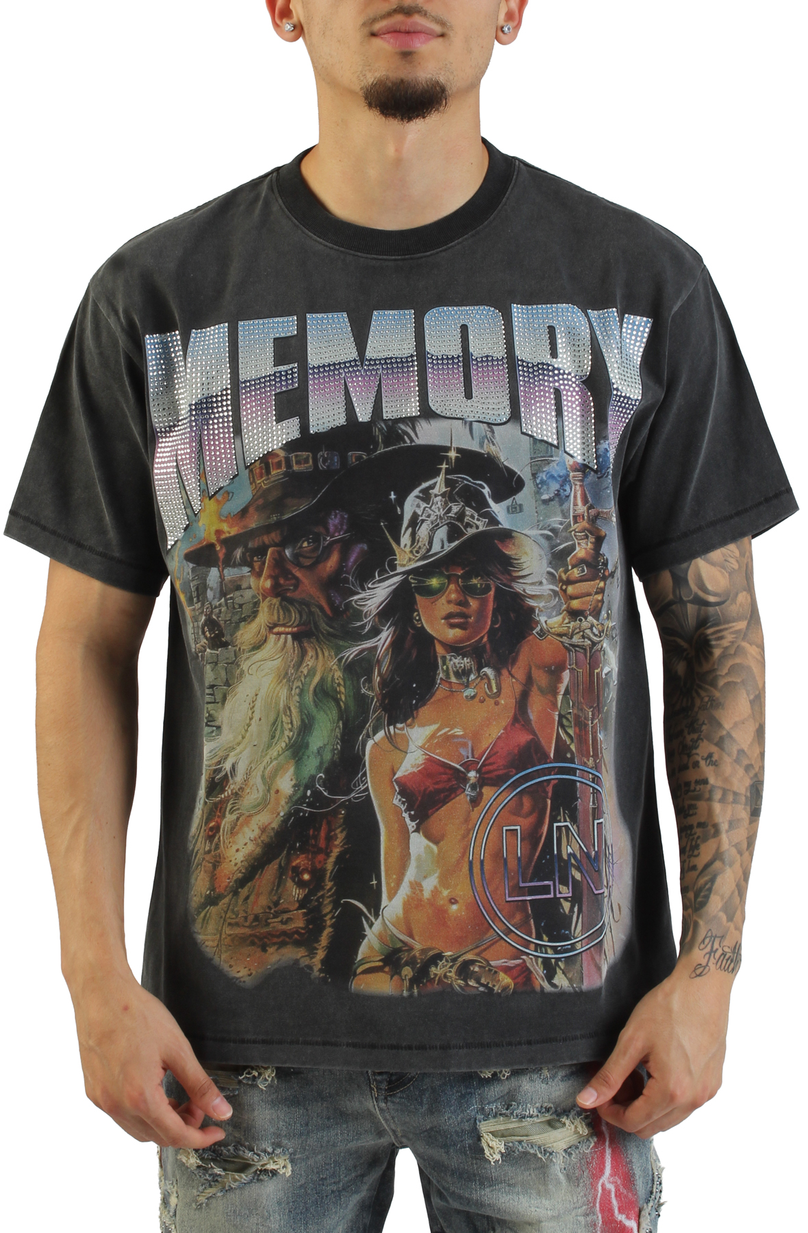MEMORY LANE Merlin Tales T-Shirt ML-FA25-1008 - Shiekh