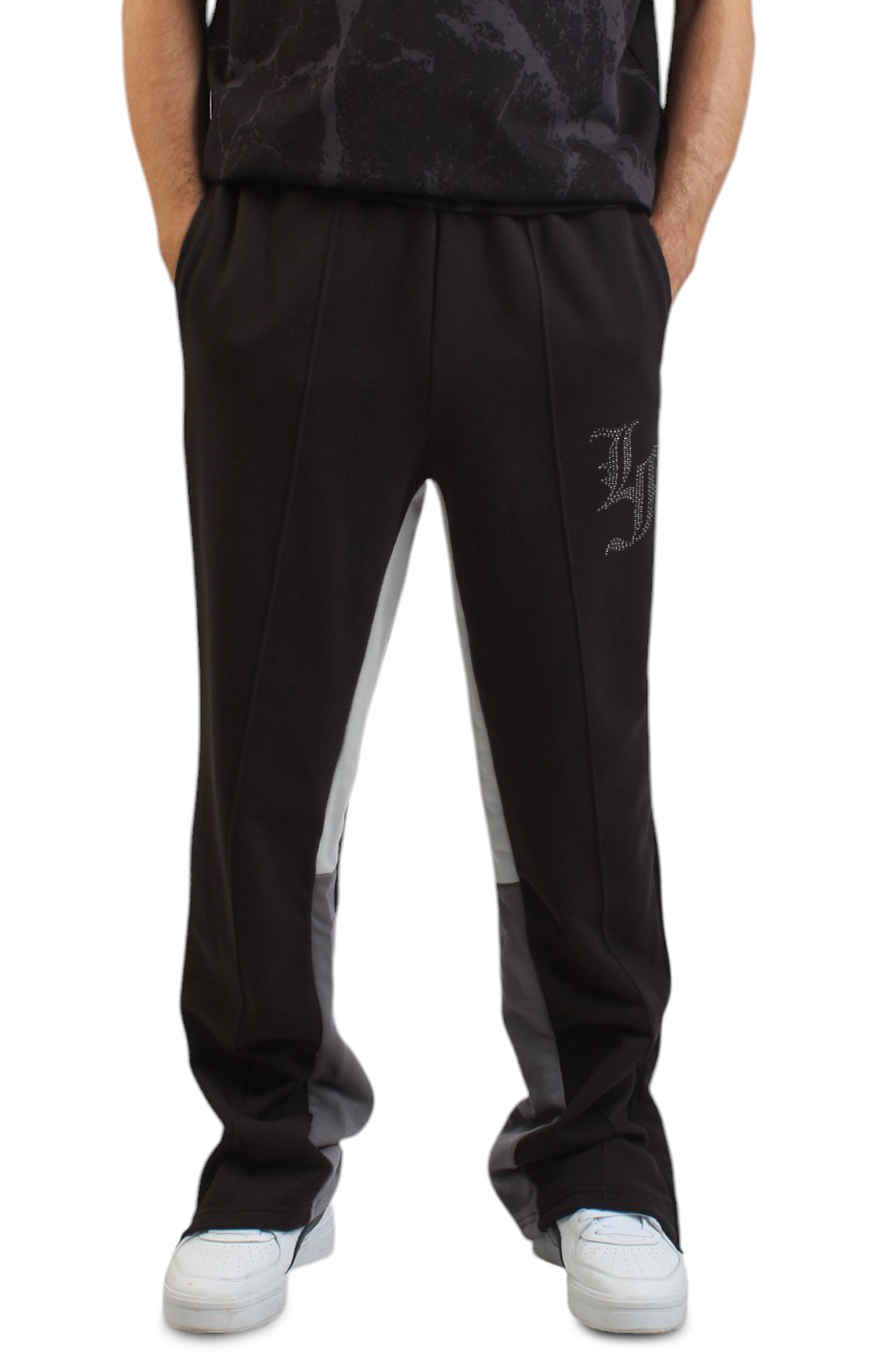 PUMA HOOPS X LAFRANCE WRITTEN IN CHROME TRACK PANT 63077701 - Shiekh