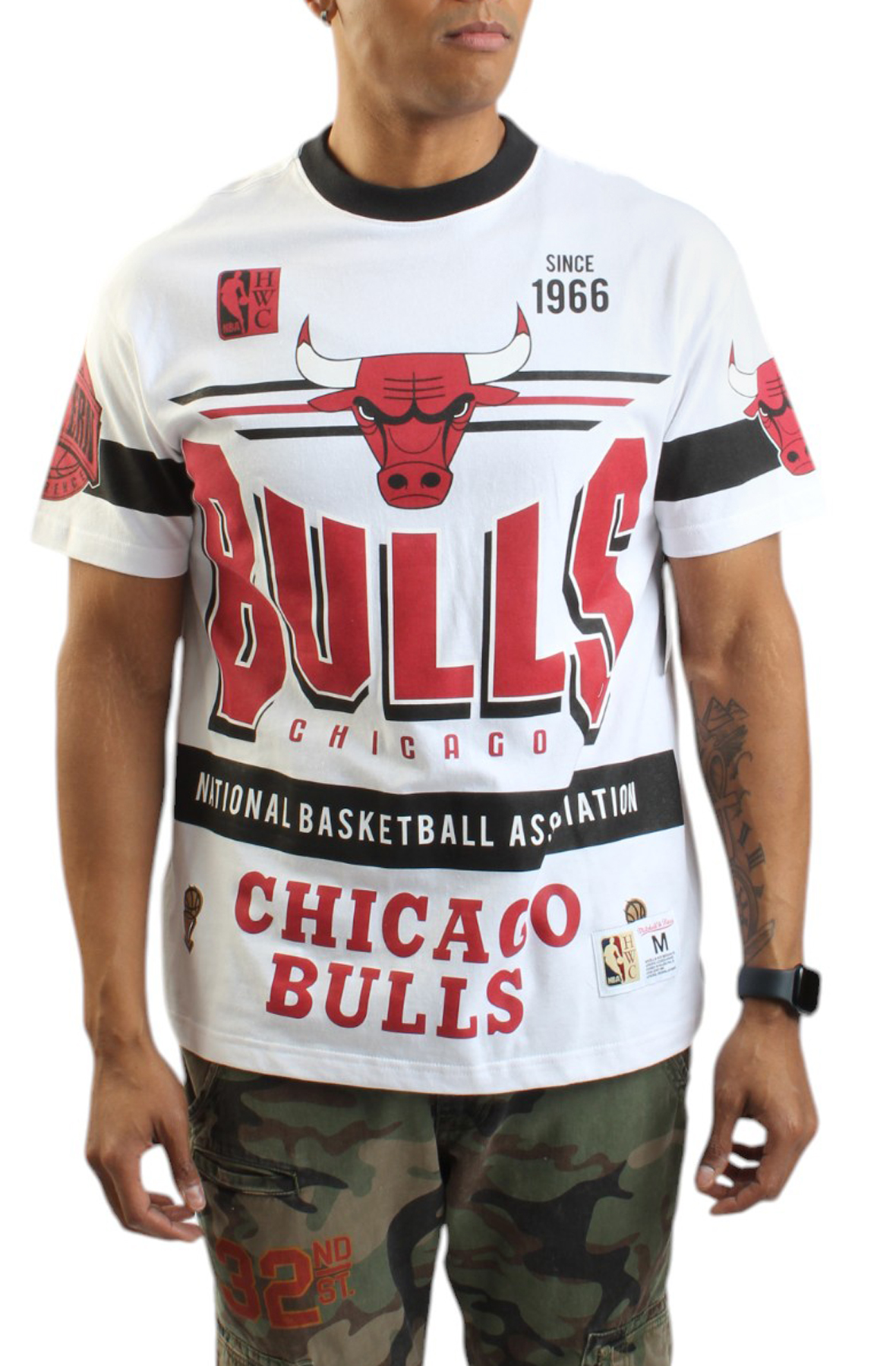 Mitchell & Ness BULLS シューティングシャツXL MENS MITCHELL & NESS NBA AUTHENTIC SHOOTING SHIRT CHICAGO