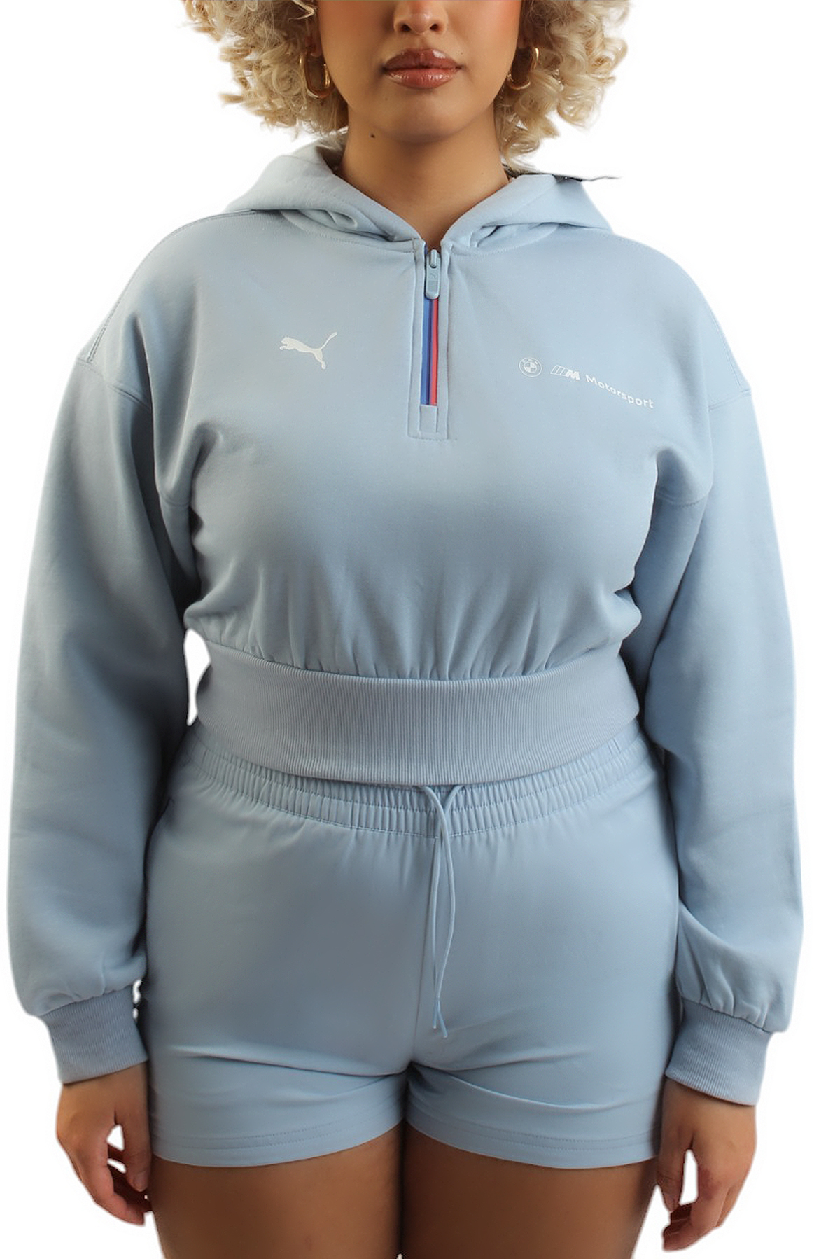 PUMA BMW M Motorsport ESS+ Half-Zip Hoodie 62726105 - Shiekh