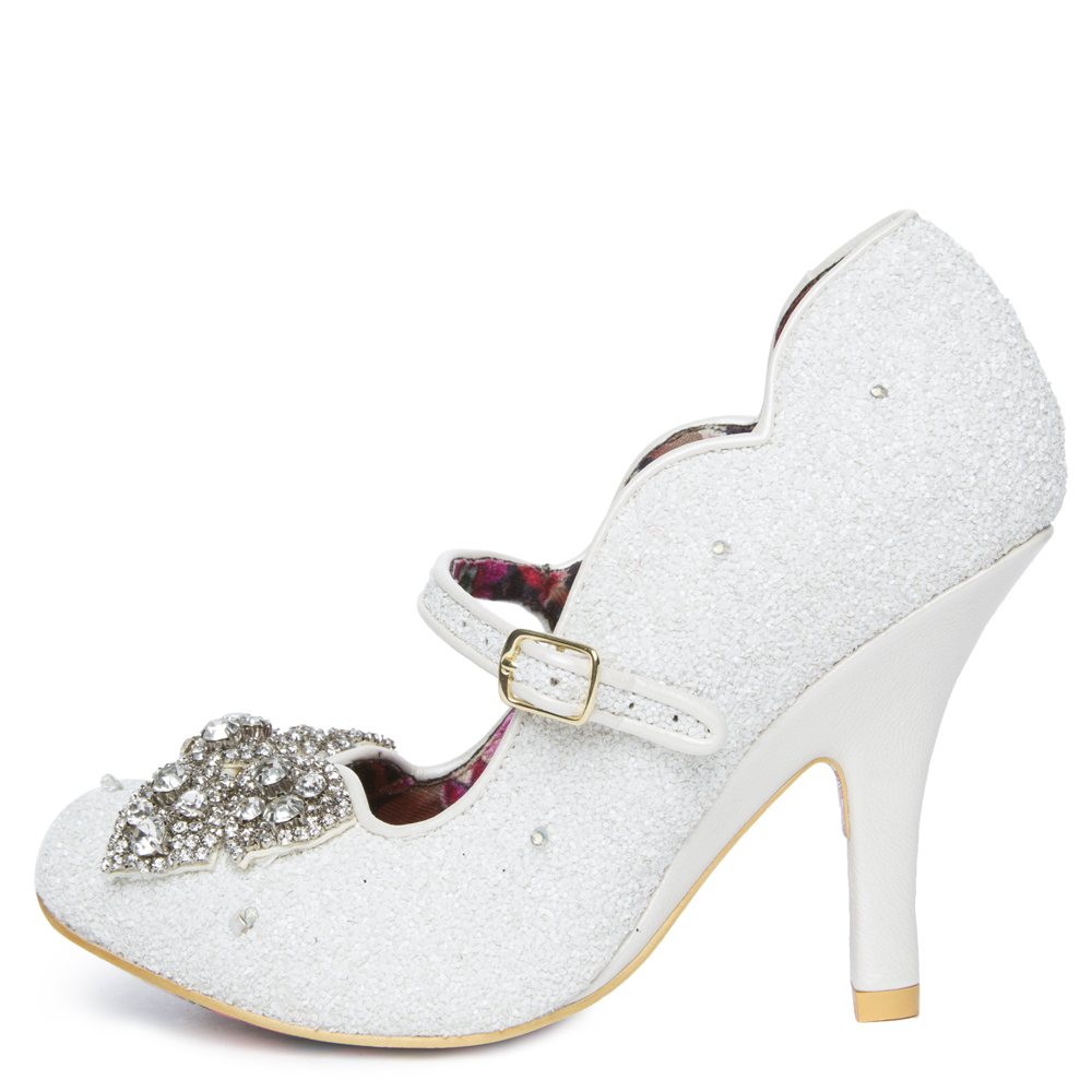 Irregular choice shimmer gold deals