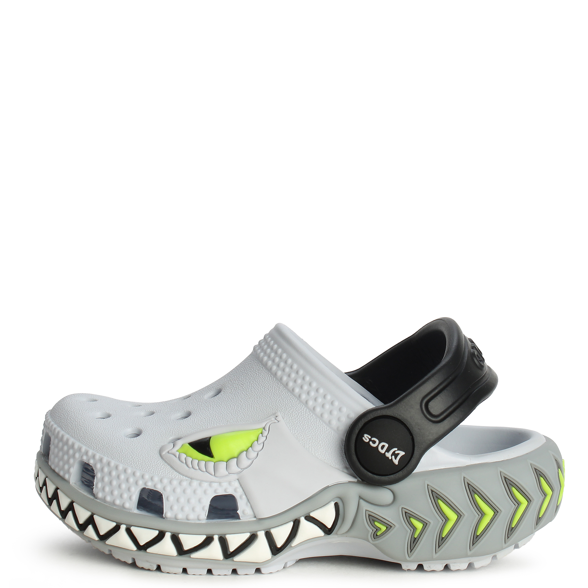 靴 CROCS CROCS Toddler Classic Creature Lights Clog 213959-1IS - Shiekh