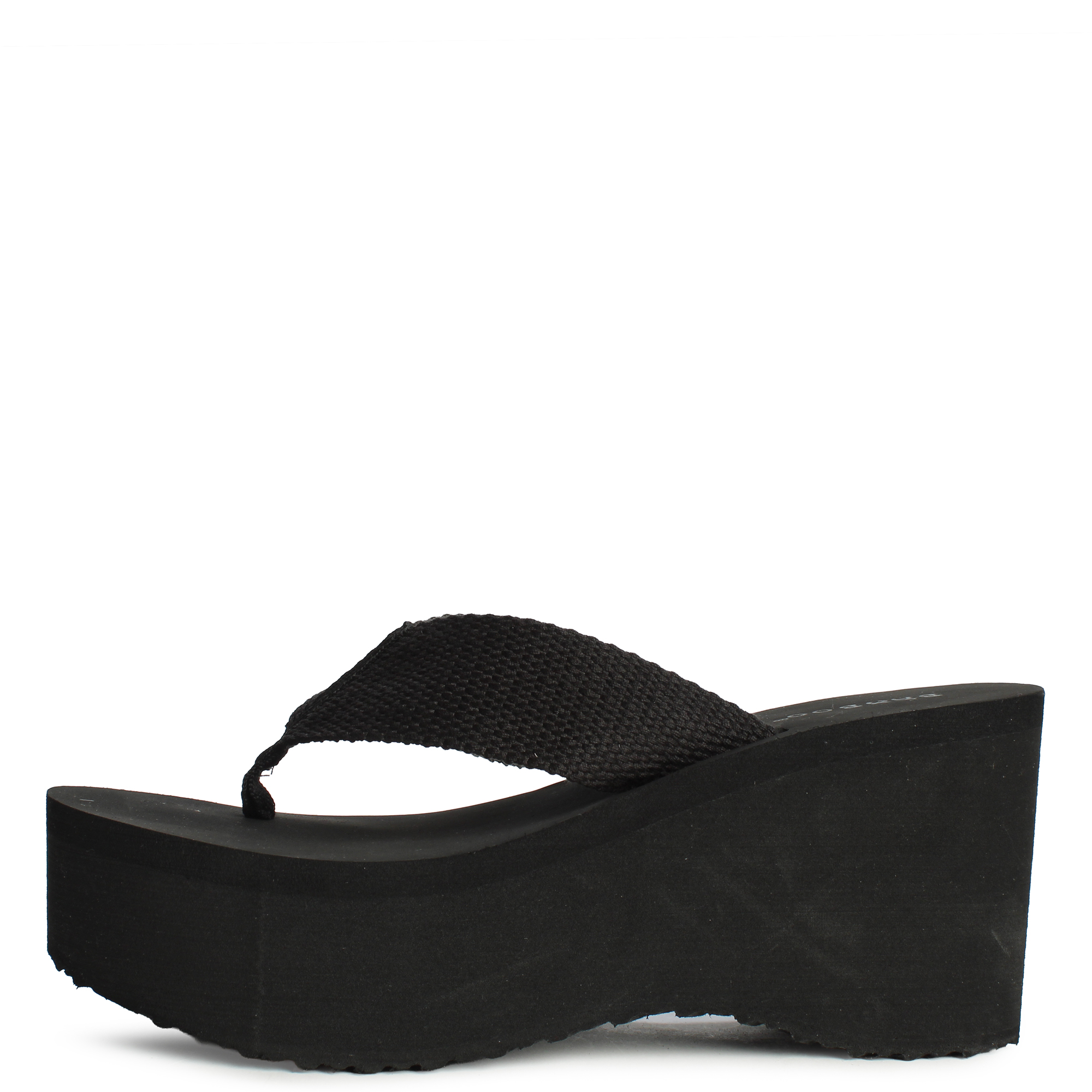 Women JPM Poolside Platform Sandal Black Sandals 10 Black