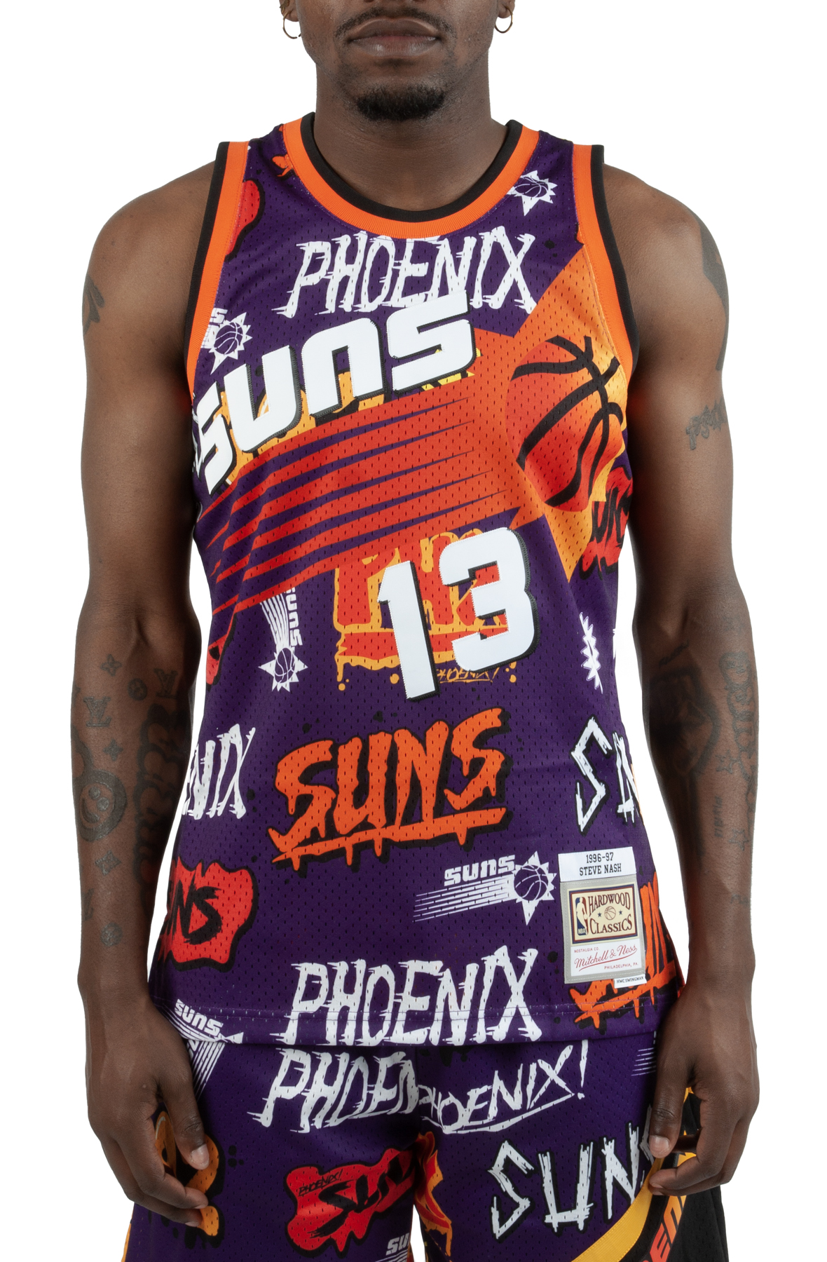 Phoenix Basketball Jersey - Purple - 2XL - Royal Retros