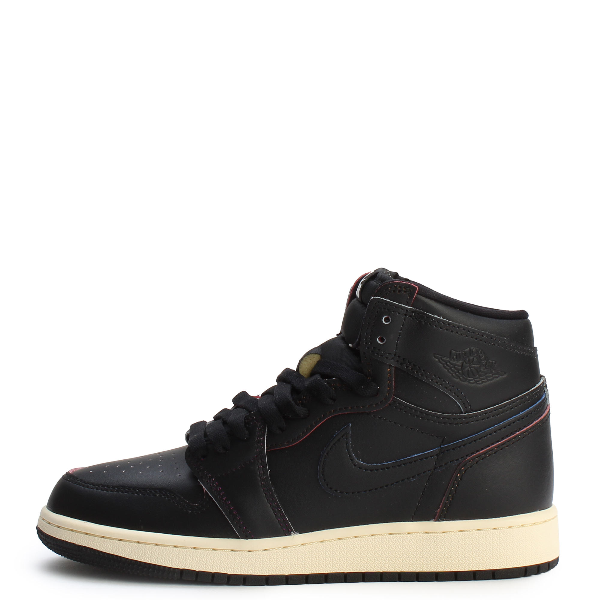 Boys Grade-School Air Jordan 1 Retro High OG Self-Expression Black/Black-Muslin Sneakers 4Y Black/Black-Muslin