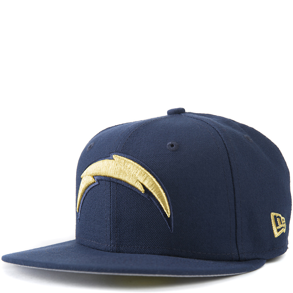 San Diego Chargers SCRIMMAGE PATCH Blue Fitted Hat