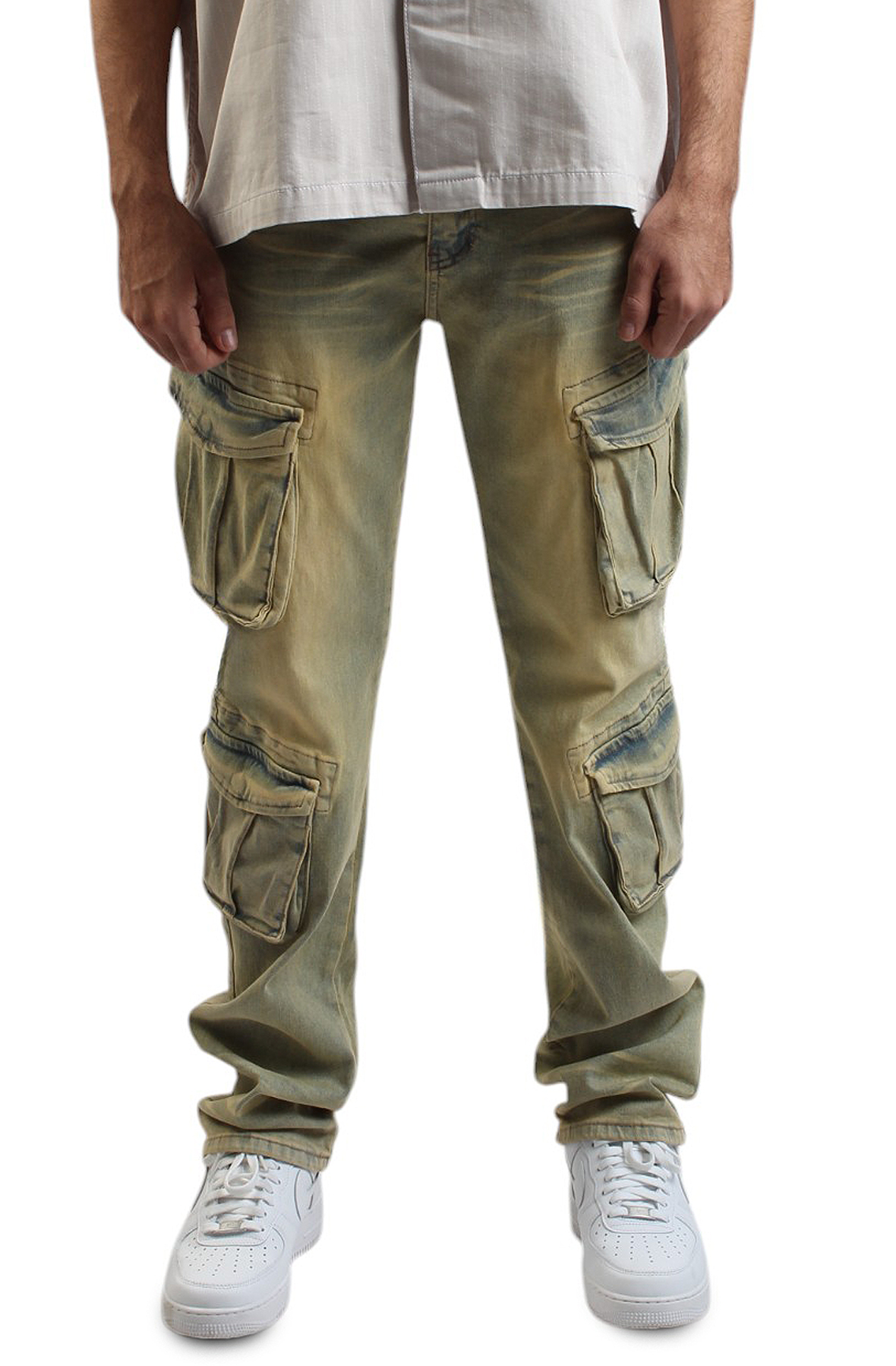 【Raucohouse】Sanremo vintage washed cargo pants Raucohouse