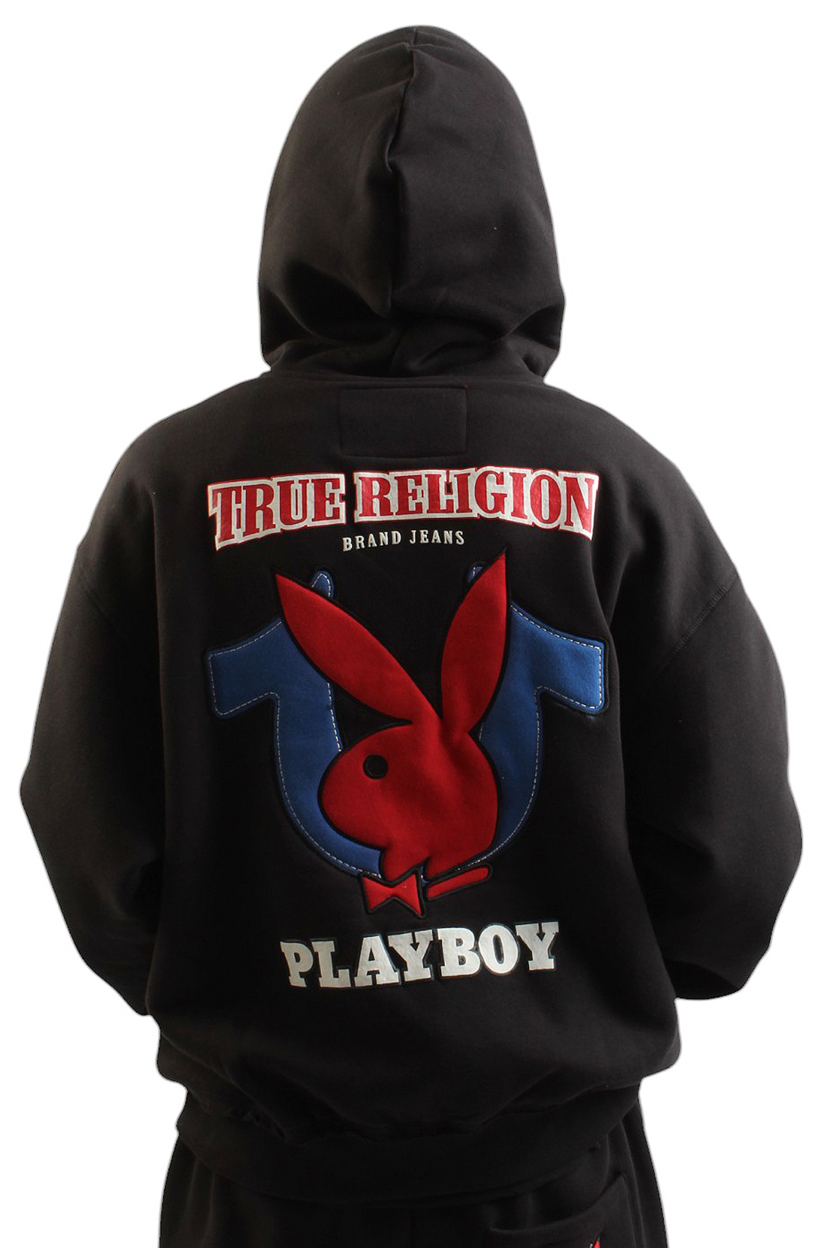 TRUE RELIGION Playboy Zip Hood 109410C - Shiekh