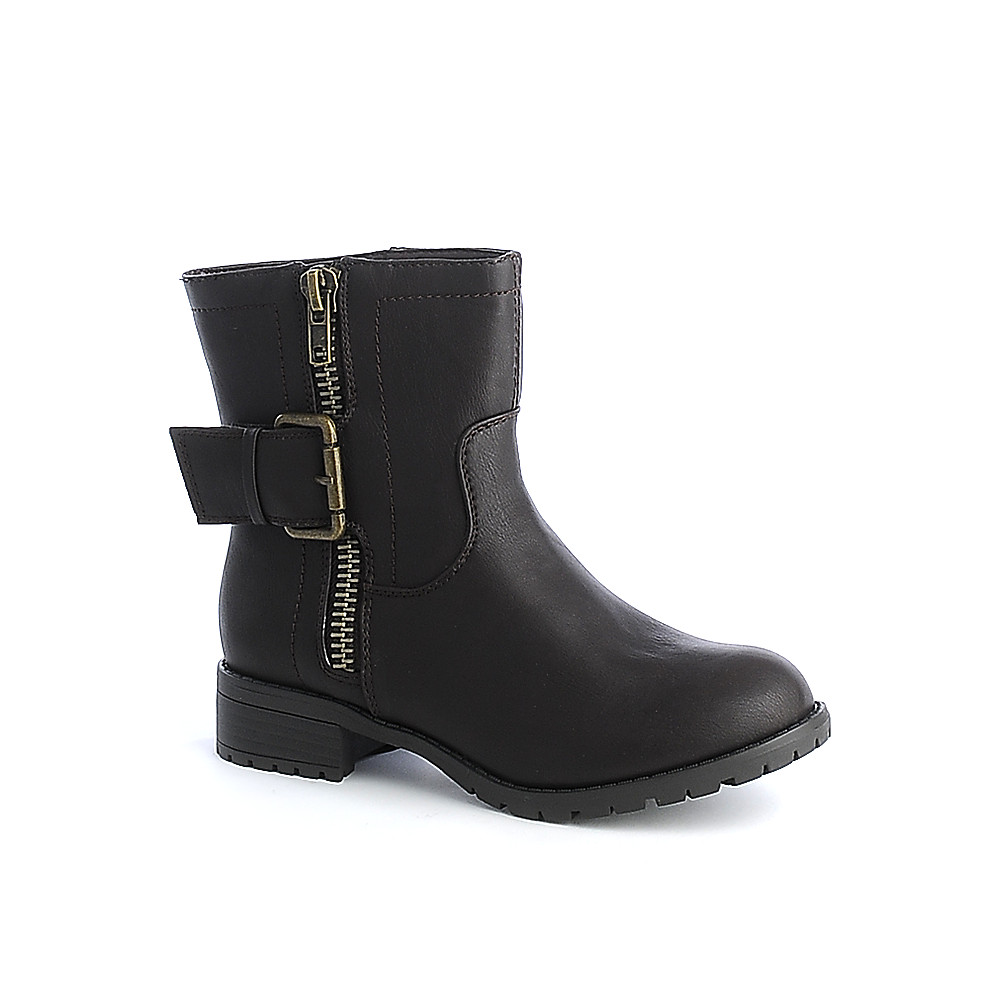 Women Rondo-S Low-Heel Ankle Boot Brown Brown Boots 6 Brown