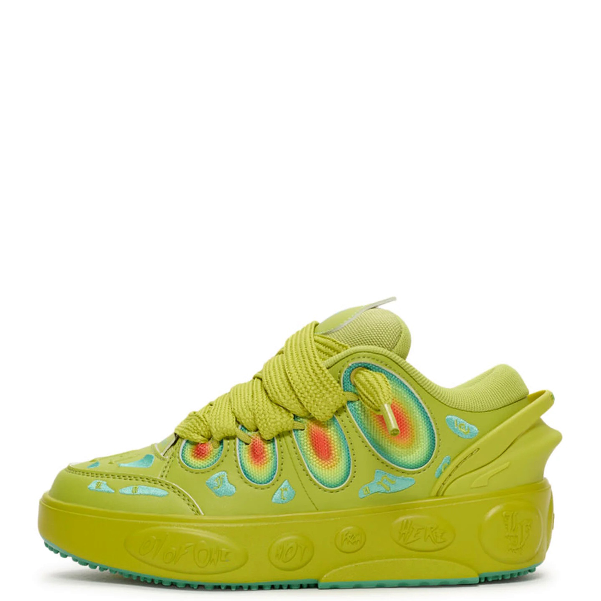【最終値下げ】PUMA LaFleurライムグリーン スニーカーラメロ PUMA Grade-School PUMA x LAMELO BALL LaFrancé Heatmap 31170101