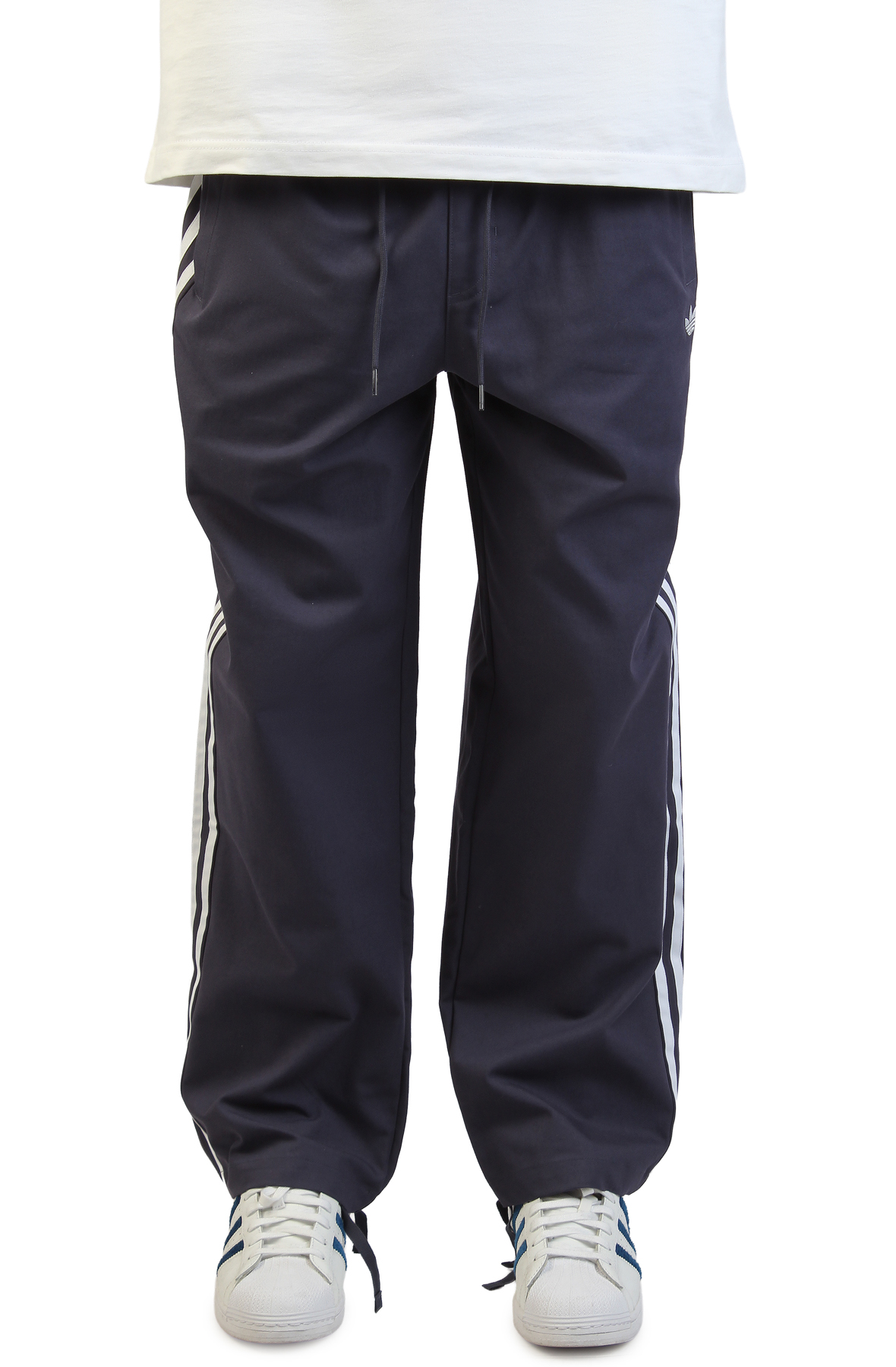 Men Firebird Track Pants Navy/White Pants XL Navy/White