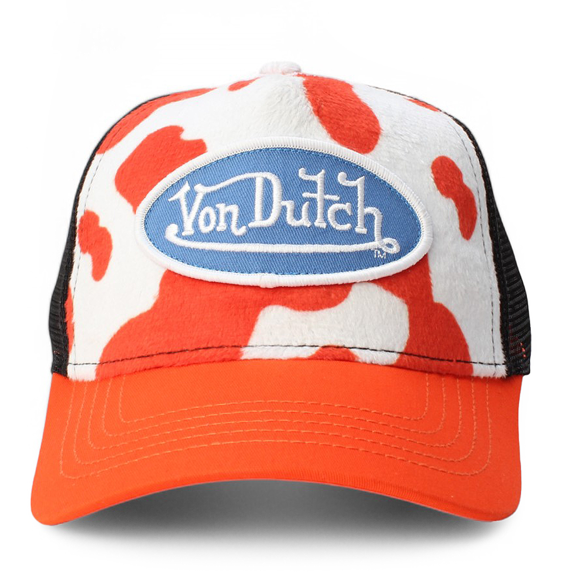 Tampa Oval Patch Zebra Trucker Cap by Von Dutch --> Shop