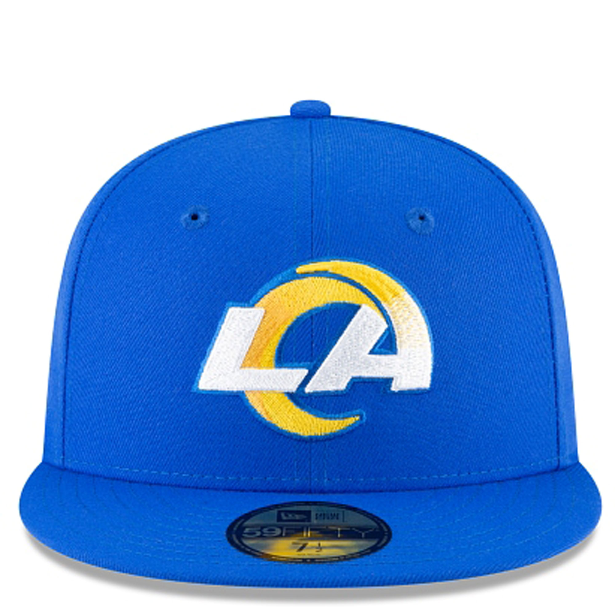 New Era Khaki/Royal Los Angeles Rams Super Bowl Champions Patch 59FIFTY Fitted Hat