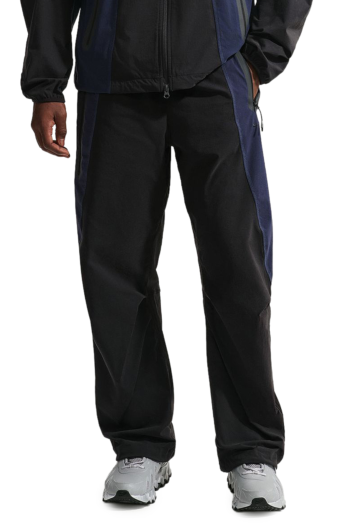NIKE Tech Dri-FIT Woven Color-Block Pants IU7502 010 - Shiekh