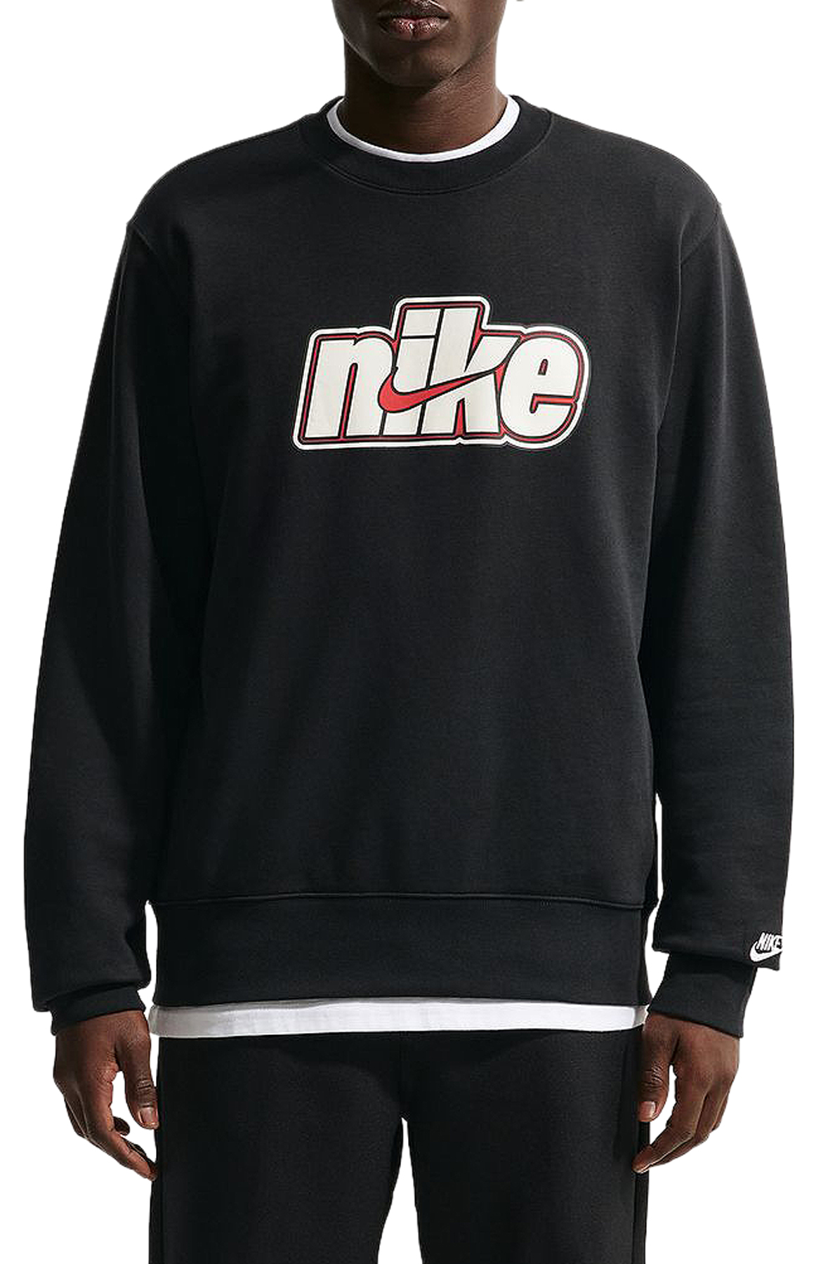 NIKE Sportswear Club French Terry Crew-Neck Sweatshirt IF0697 010
