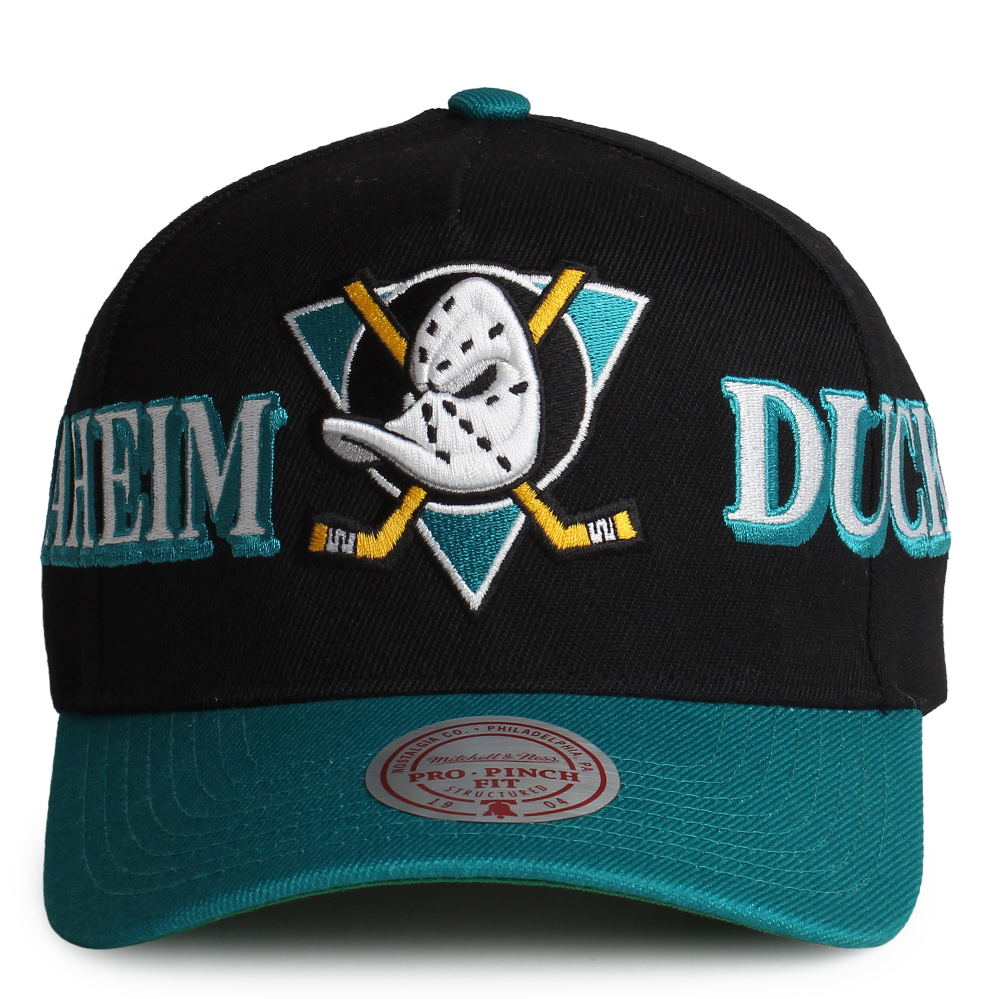 MITCHELL AND NESS NHL Anaheim Ducks Pro Pinch Hat HP15307-ADUBKTL