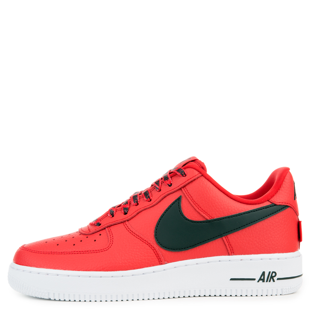 Nike Air Force 1 Mens NBA University Red Black Shoes 13 (823511-604) Low LV8