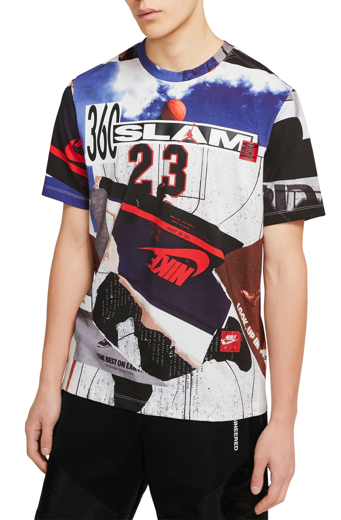 JORDAN Photo Short Sleeve Tee CJ6298 100 - Shiekh