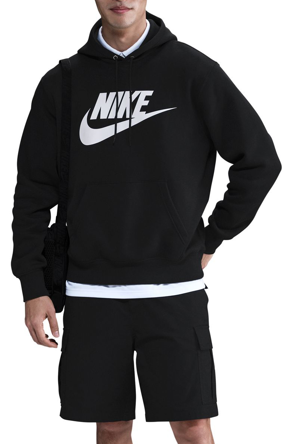 NIKE Sportswear Club Fleece Pullover Hoodie FN3868 010 - Shiekh