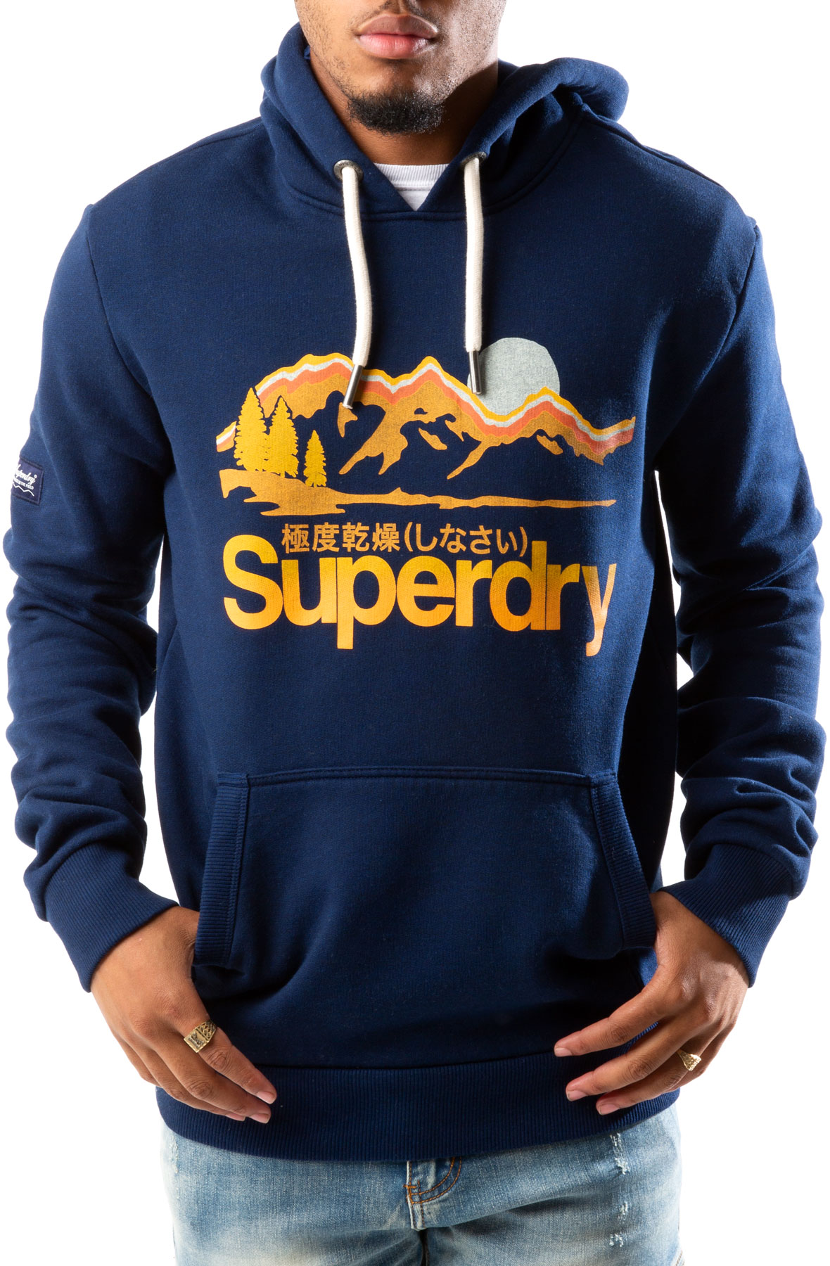 SUPERDRY Core Logo Great Outdoors Hoodie M2011738A-6LD -