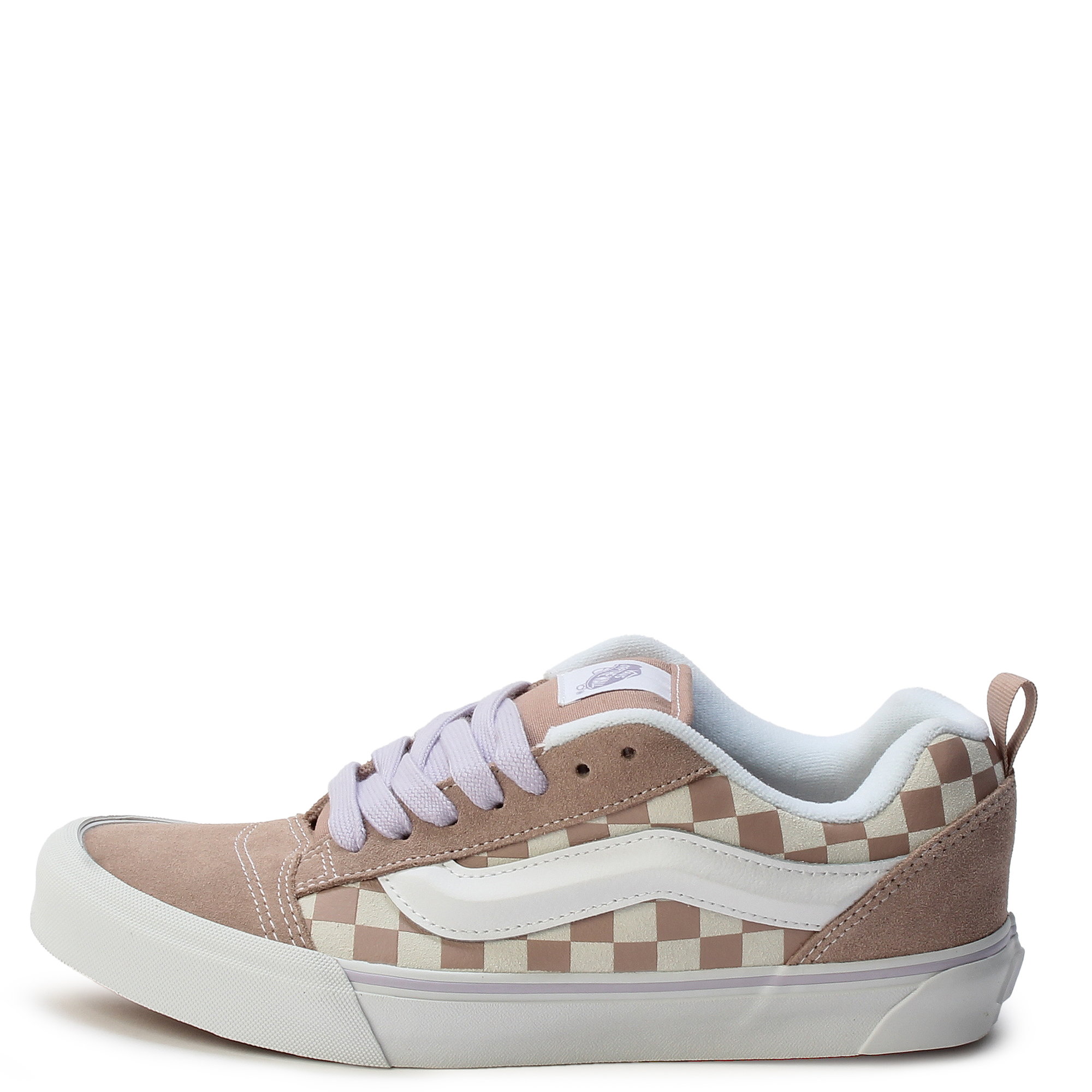 VANS★KNU SKOOL★チェック柄★兼用★MEGA CHECK BROWN Shop Vans Knu Skool in Brown and White