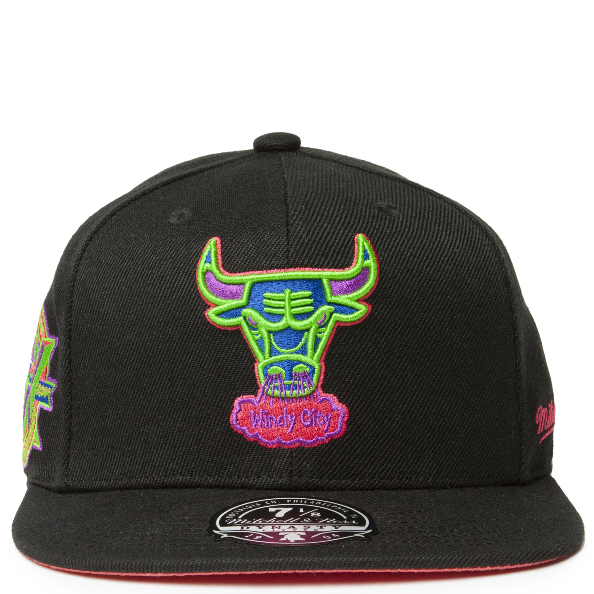 chicago bulls hats mitchell and ness