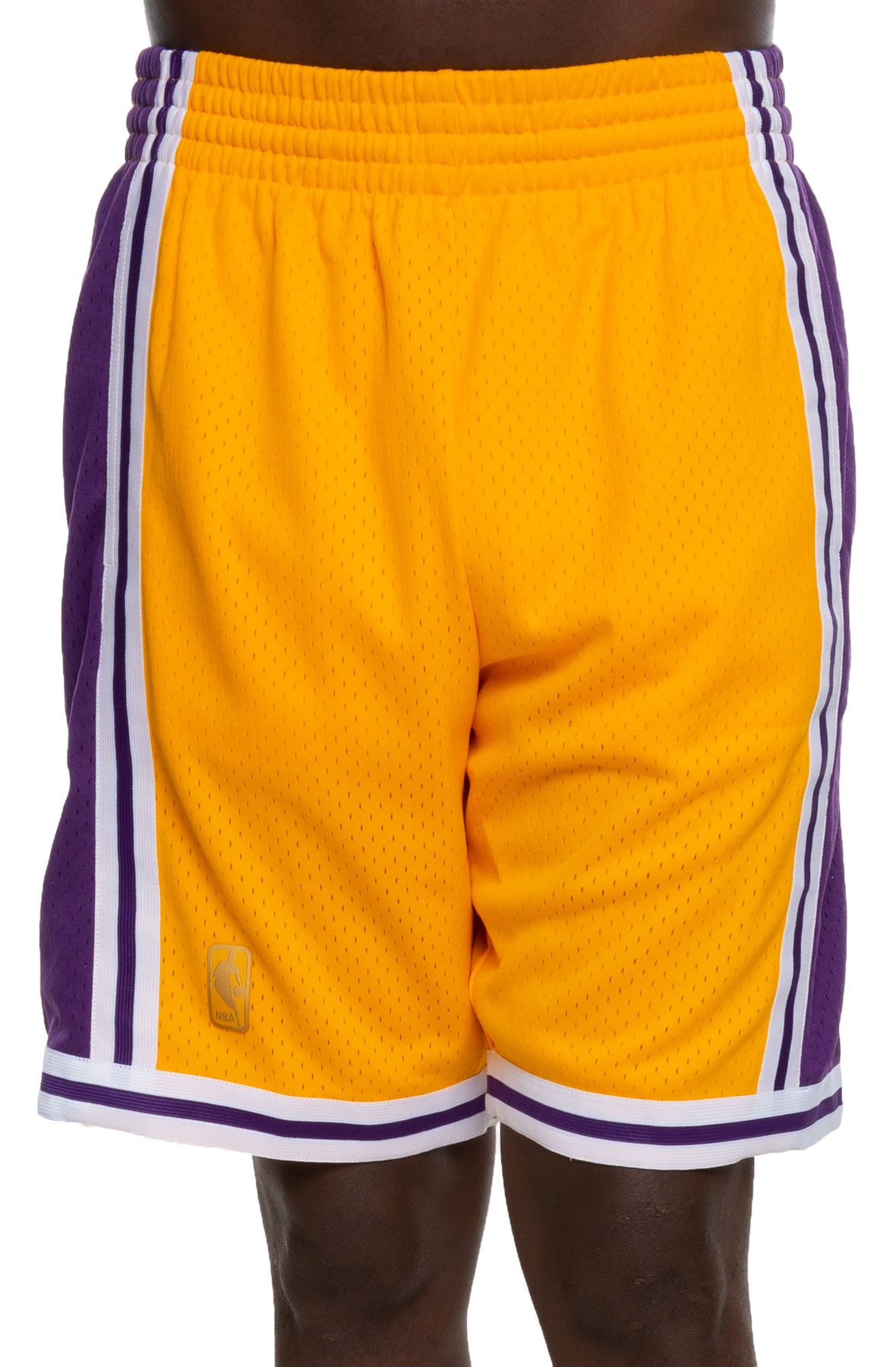 MITCHELL AND NESS Los Angeles Lakers 1996 Swingman Shorts  SMSHGS20130-LALBKBL96 - Shiekh