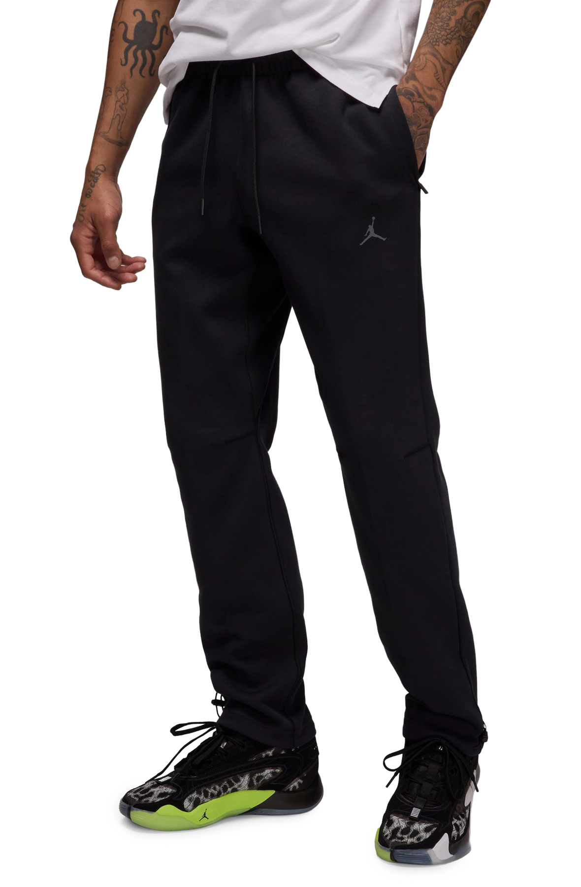 JORDAN Sport Hoop Fleece Men's Dri-FIT Pants FV8604 010 - Shiekh