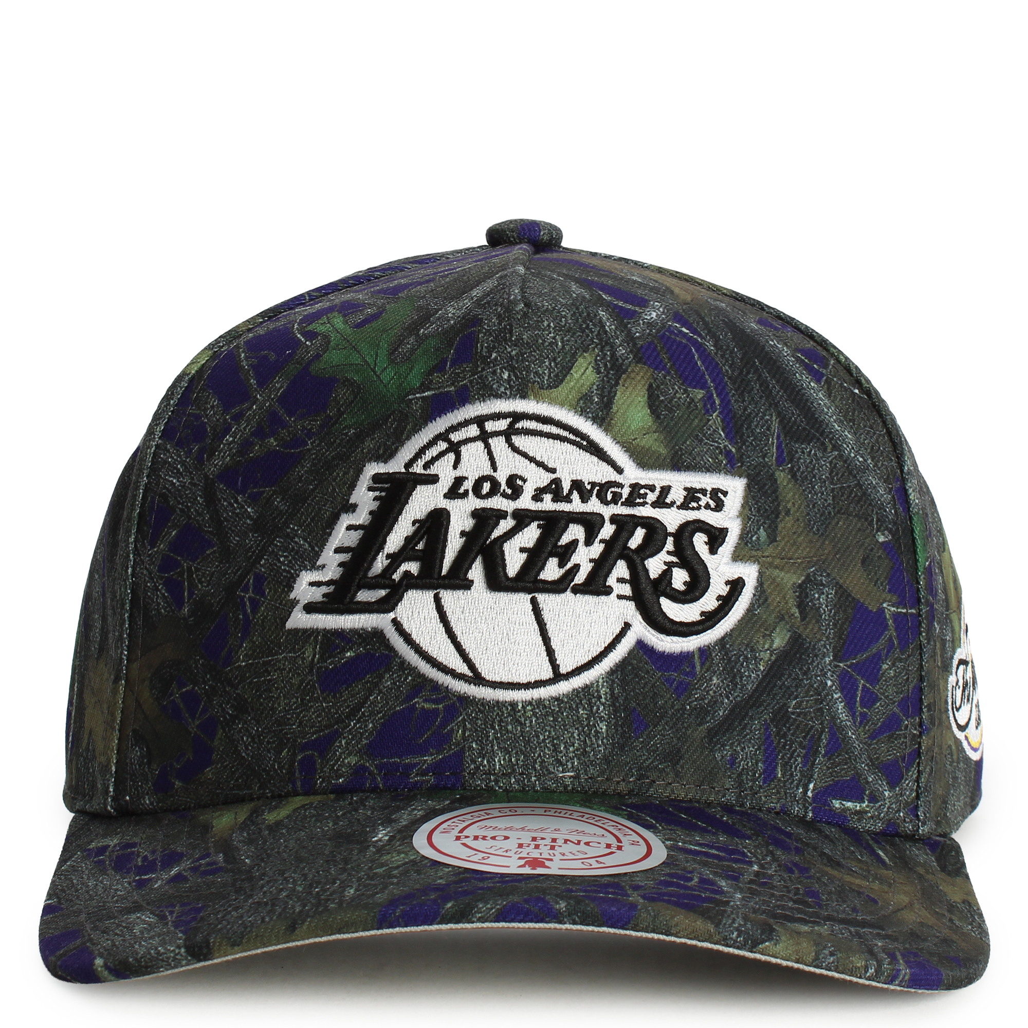 MITCHELL AND NESS Los Angeles Lakers Purple Quiet Blaze Pro Pinch