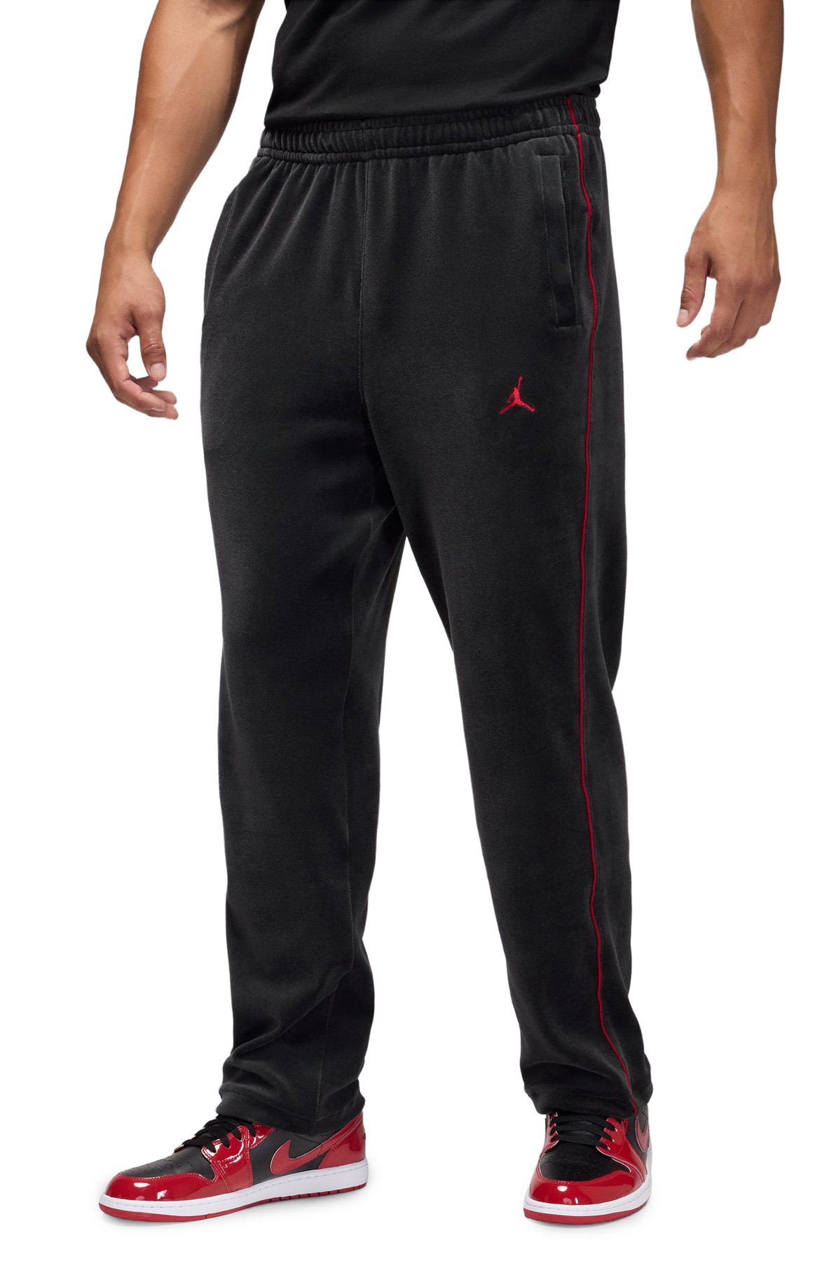 JORDAN Brooklyn Velour Track Pants HV1872 010 - Shiekh